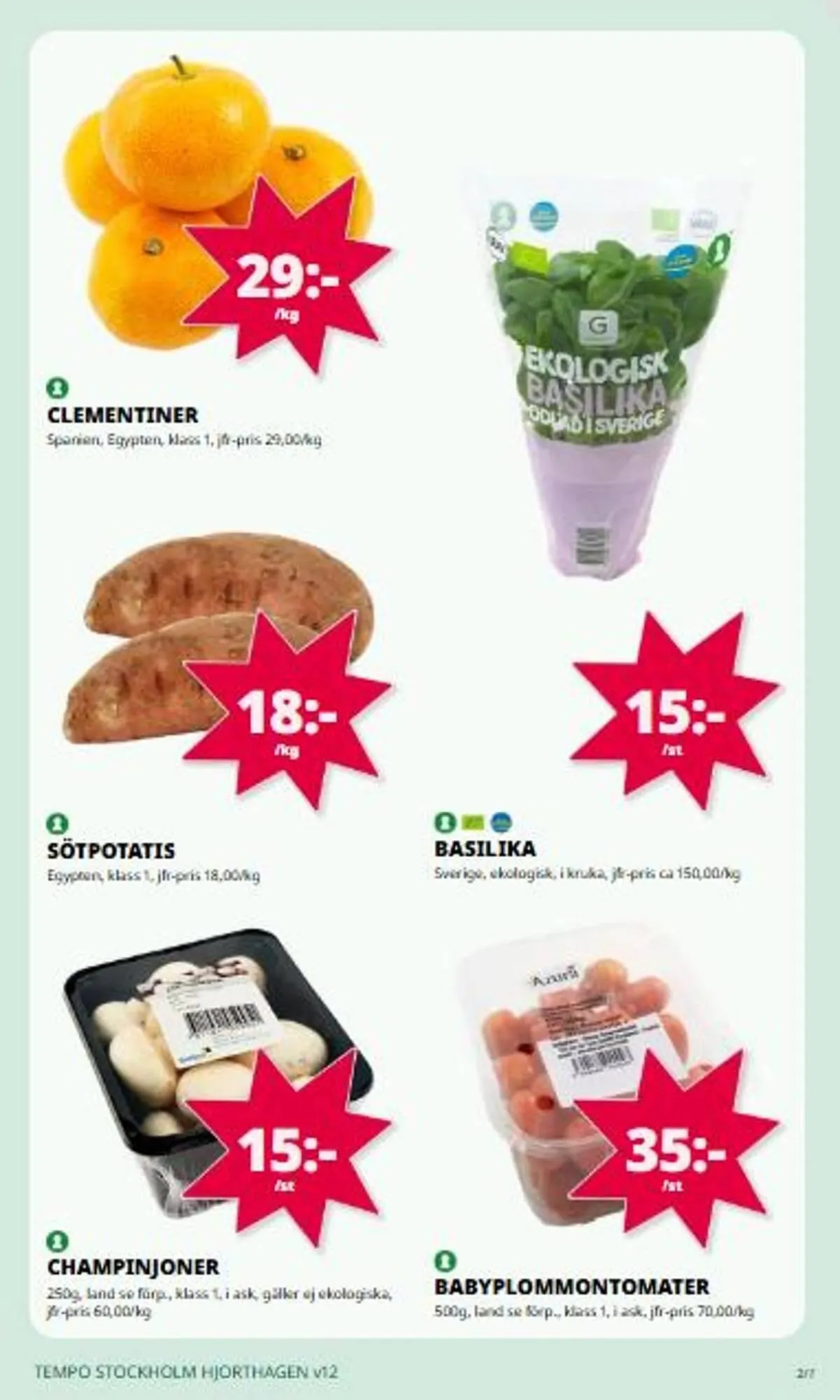 Tempo reklamblad från 16 mars till 22 mars 2026 - Reklamblad sidor 2