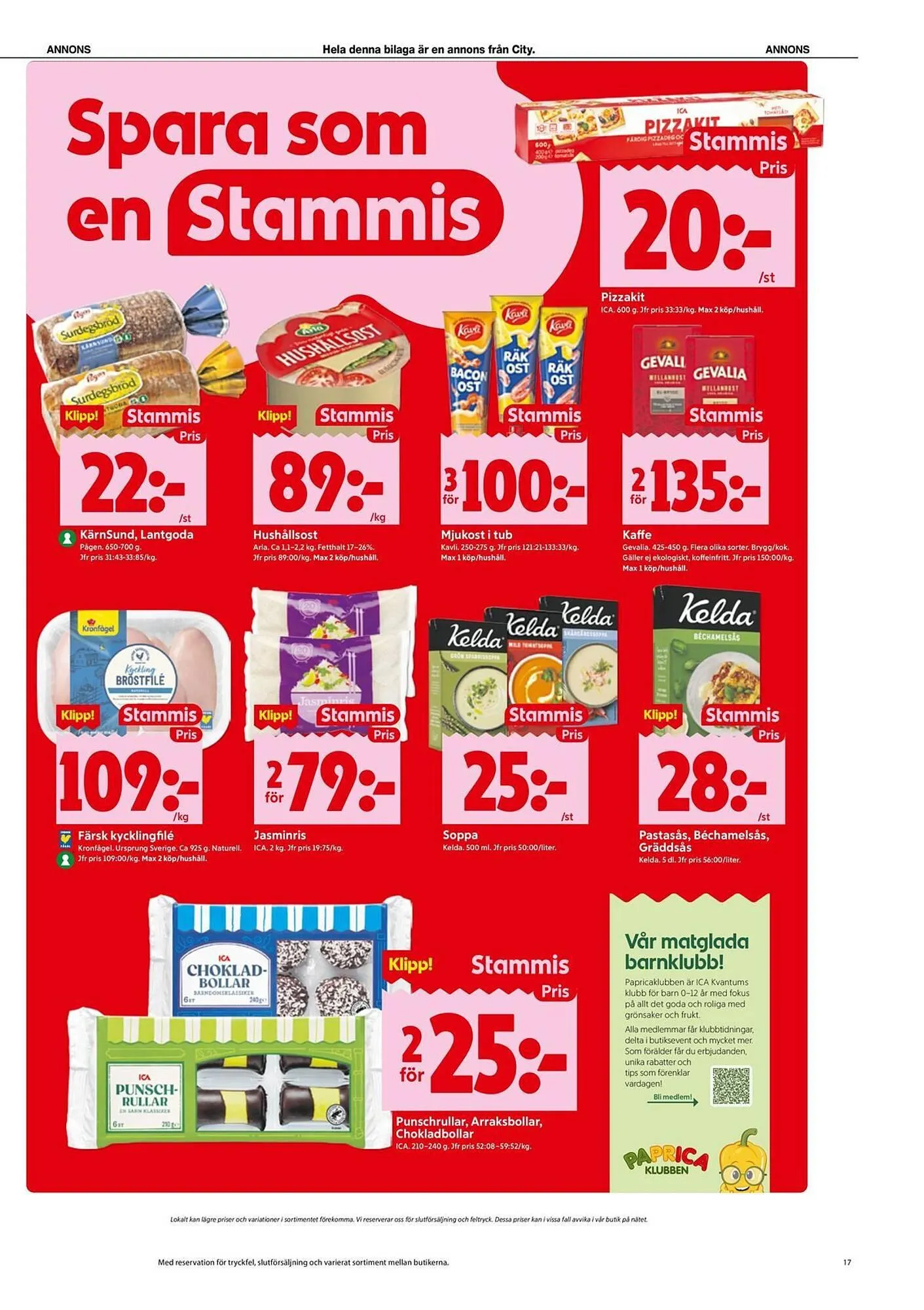 ICA Kvantum reklamblad från 23 februari till 1 mars 2026 - Reklamblad sidor 17