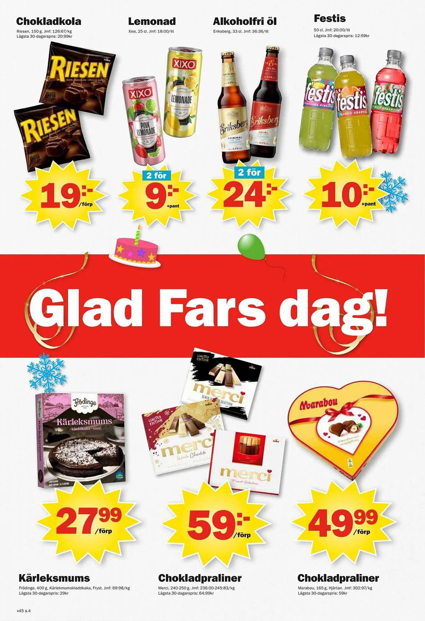 Pekås reklamblad från 3 november till 9 november 2025 - Reklamblad sidor 4
