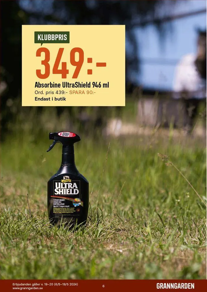 Fynda i din närmsta butik! från 8 maj till 19 maj 2024 - Reklamblad sidor 6