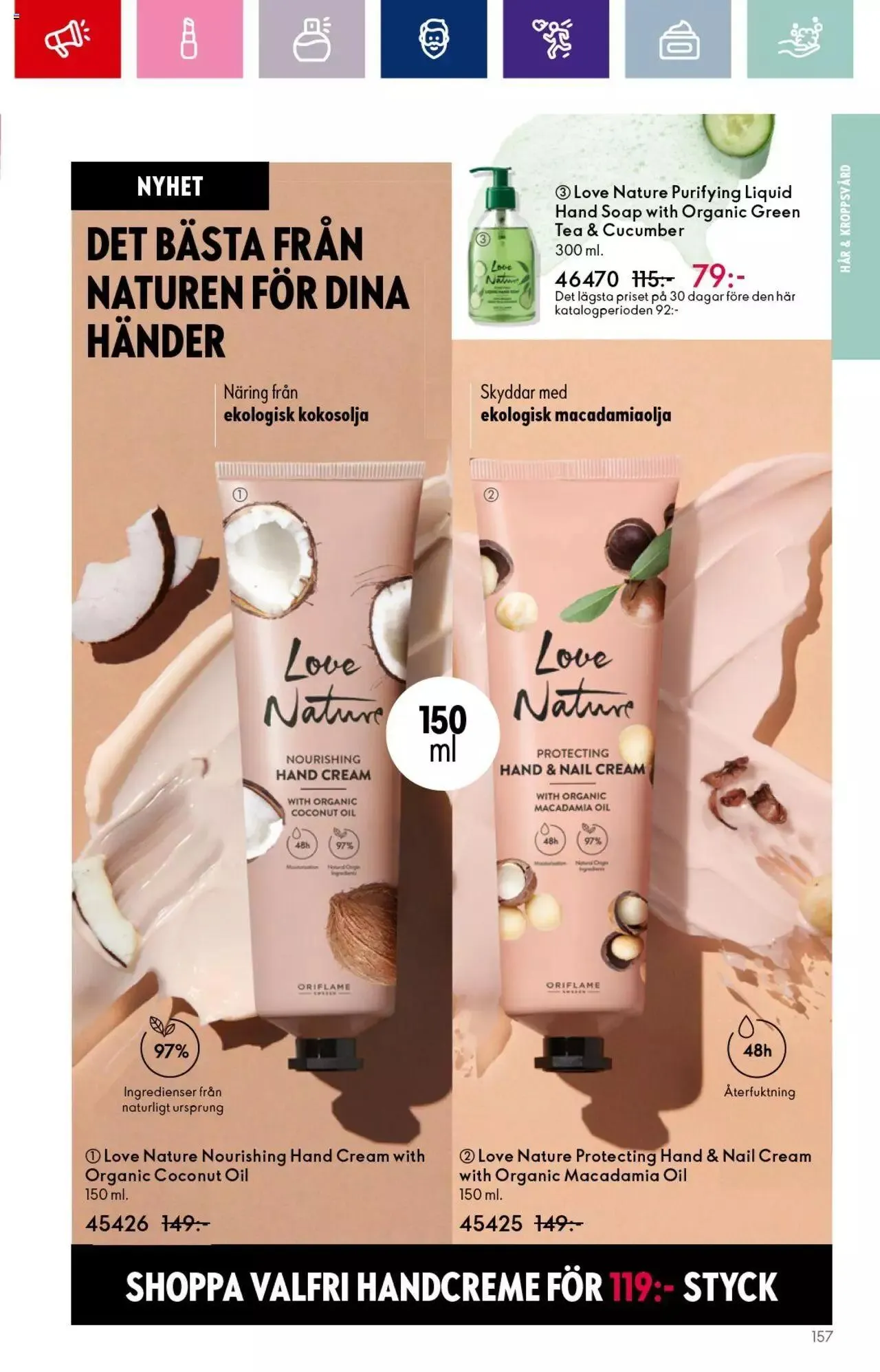 Oriflame - Katalog 14/2023 från 13 september till 3 oktober 2023 - Reklamblad sidor 157