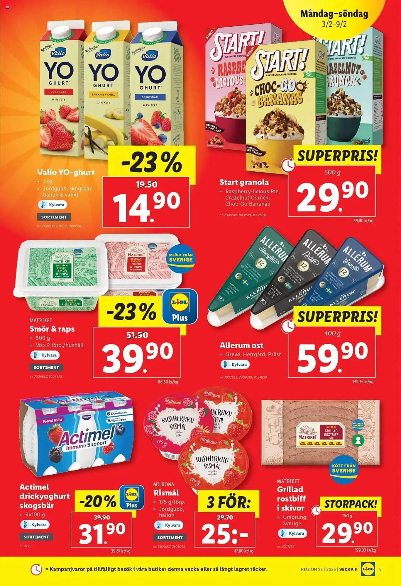 Lidl reklamblad från 3 februari till 9 februari 2025 - Reklamblad sidor 5