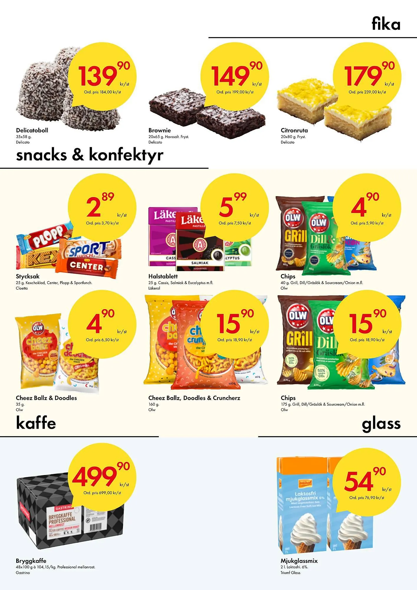 Snabbgross reklamblad från 28 augusti till 10 september 2023 - Reklamblad sidor 11
