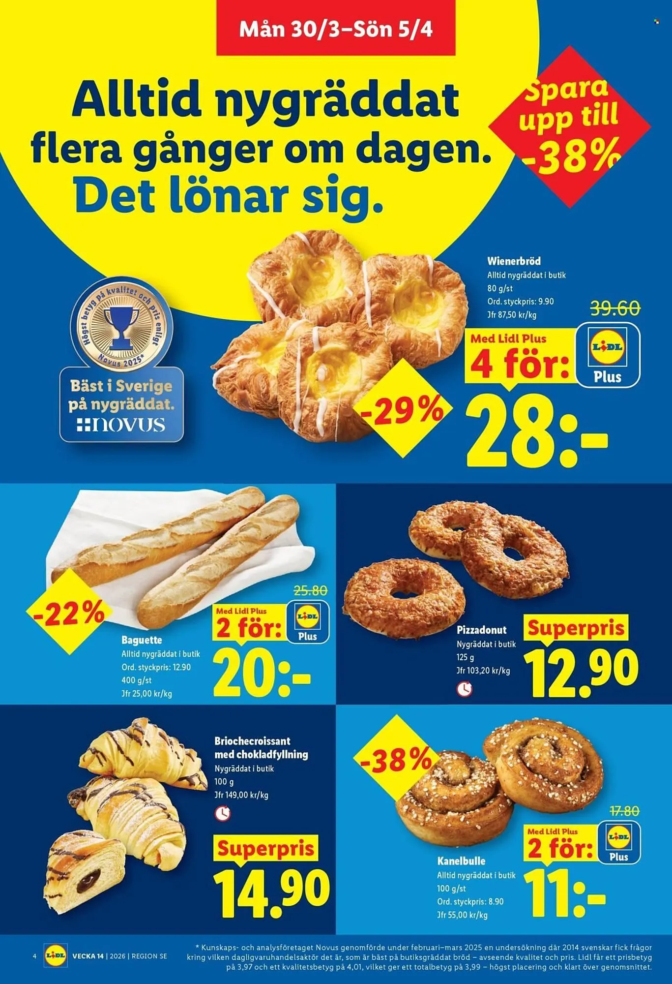 Lidl reklamblad från 30 mars till 5 april 2026 - Reklamblad sidor 4