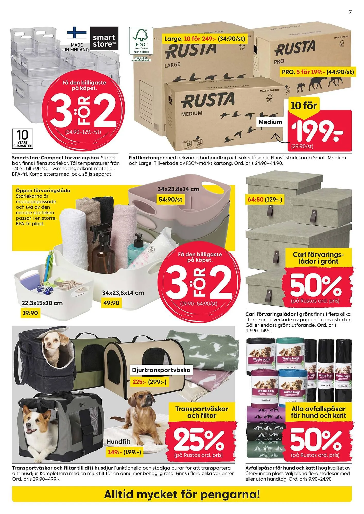 Rusta reklamblad från 8 september till 14 september 2025 - Reklamblad sidor 7