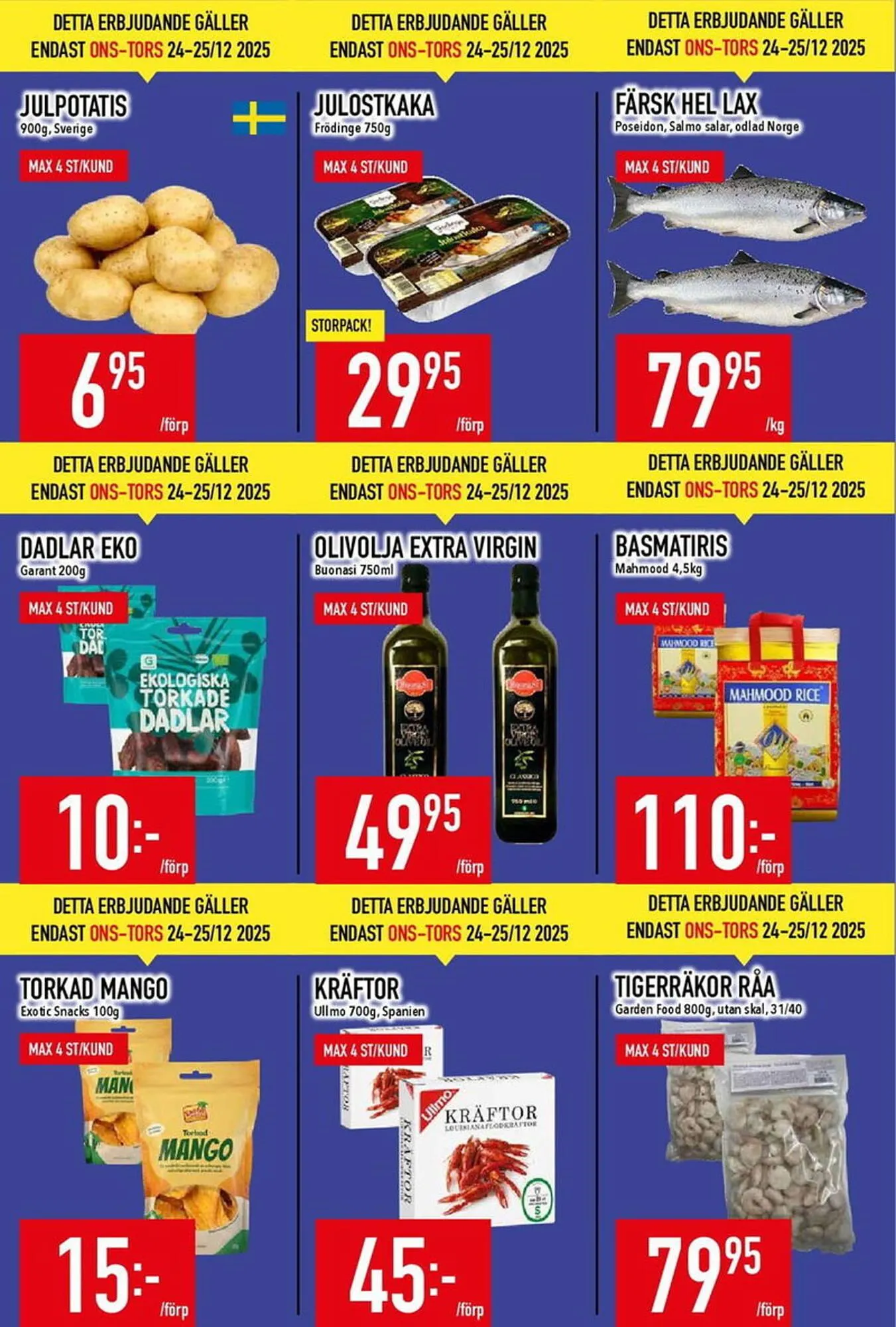 Matdax reklamblad från 22 december till 28 december 2025 - Reklamblad sidor 7
