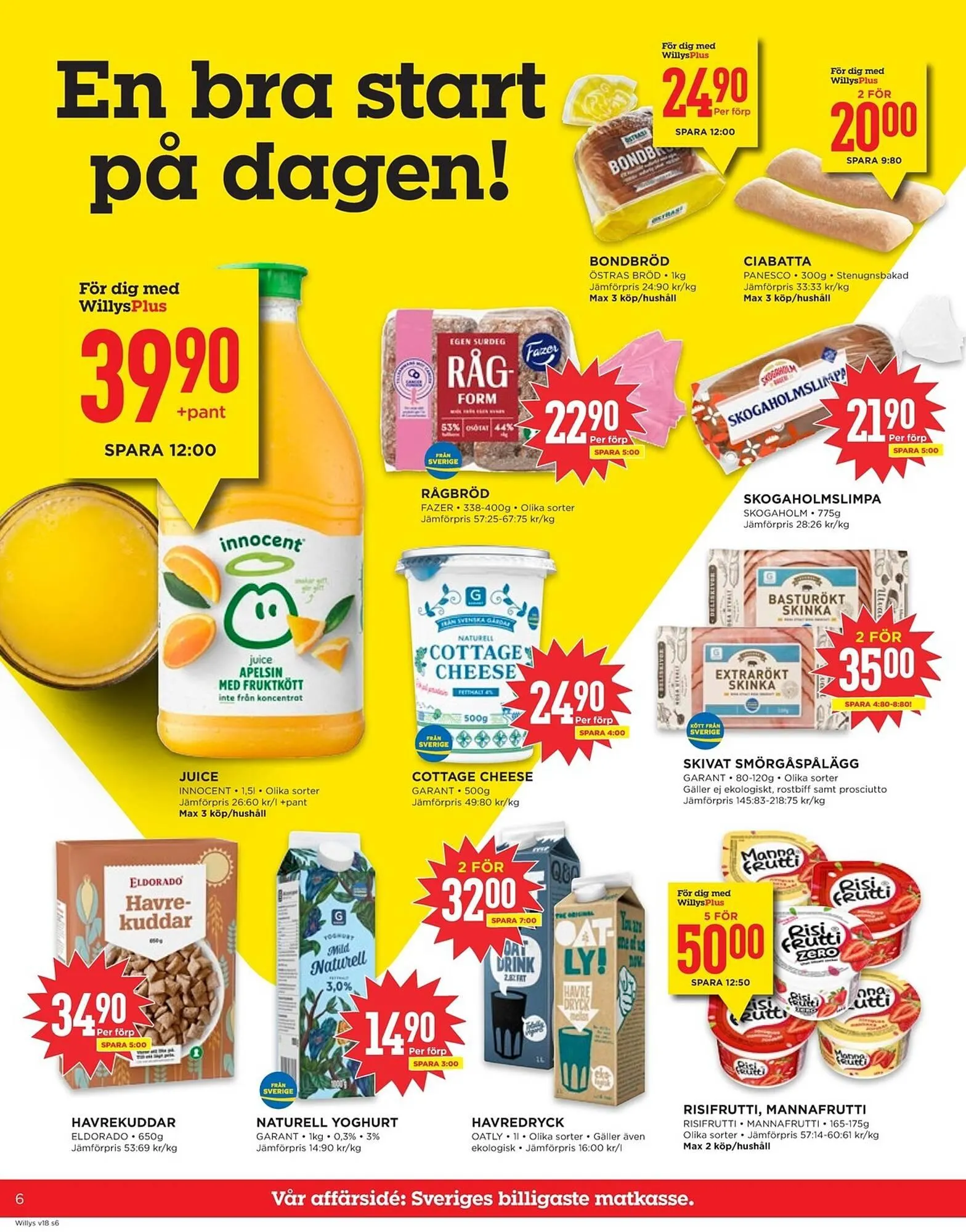 Willys reklamblad från 28 april till 4 maj 2025 - Reklamblad sidor 6