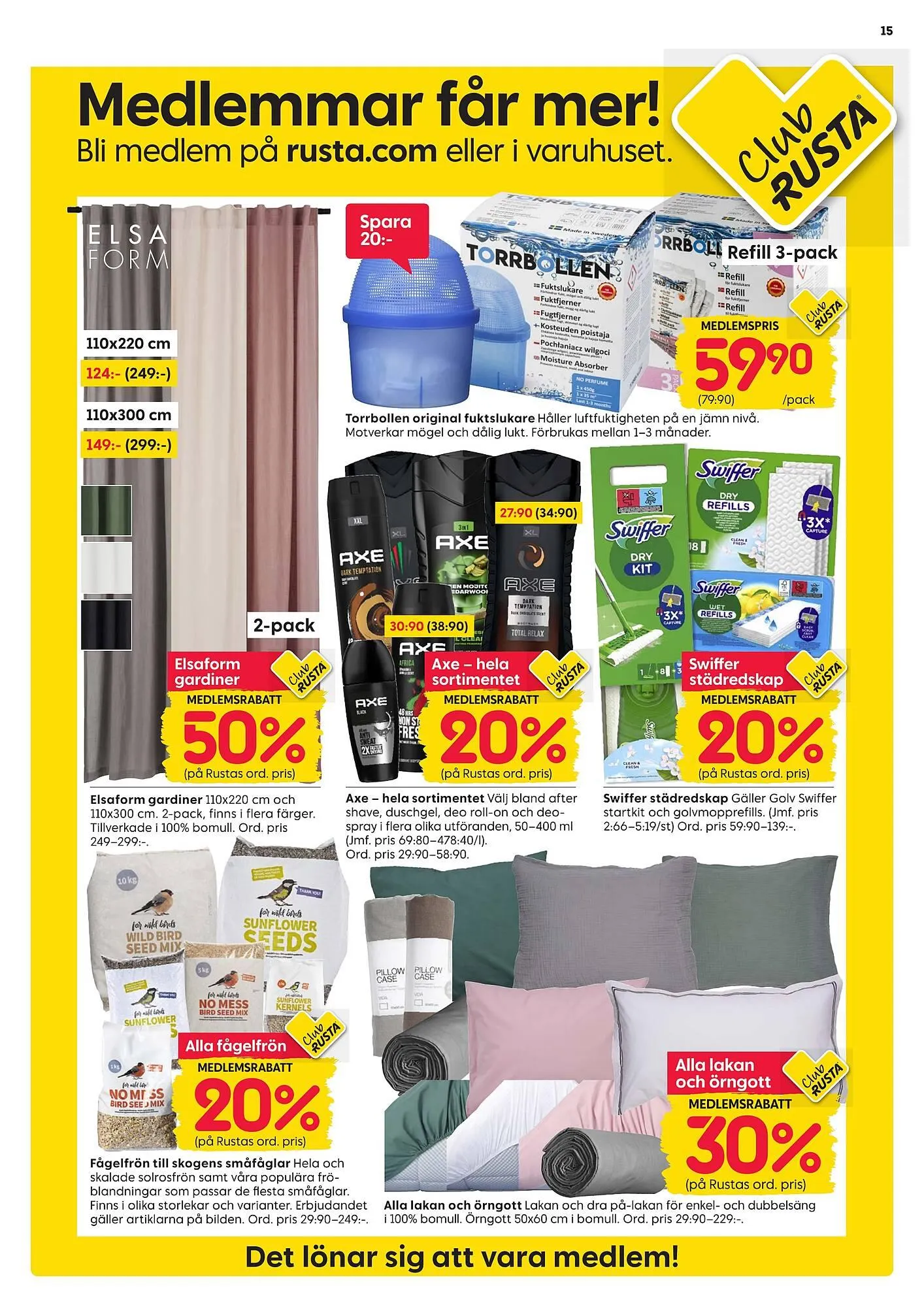 Rusta reklamblad från 13 oktober till 20 oktober 2025 - Reklamblad sidor 15