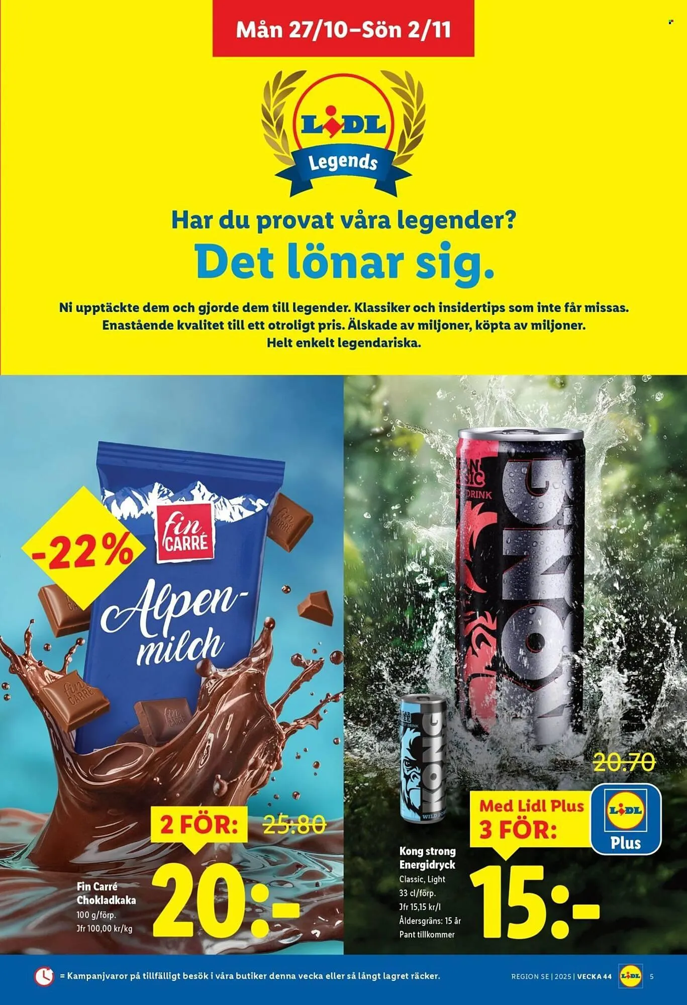 Lidl reklamblad från 27 oktober till 2 november 2025 - Reklamblad sidor 5