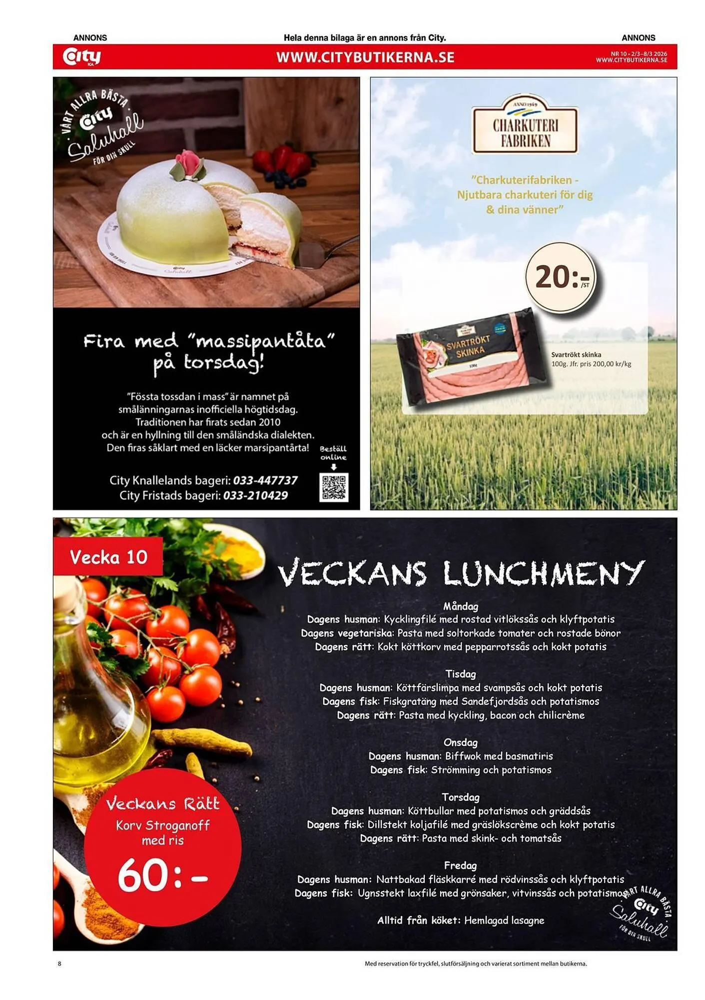 ICA Kvantum reklamblad från 2 mars till 8 mars 2026 - Reklamblad sidor 8