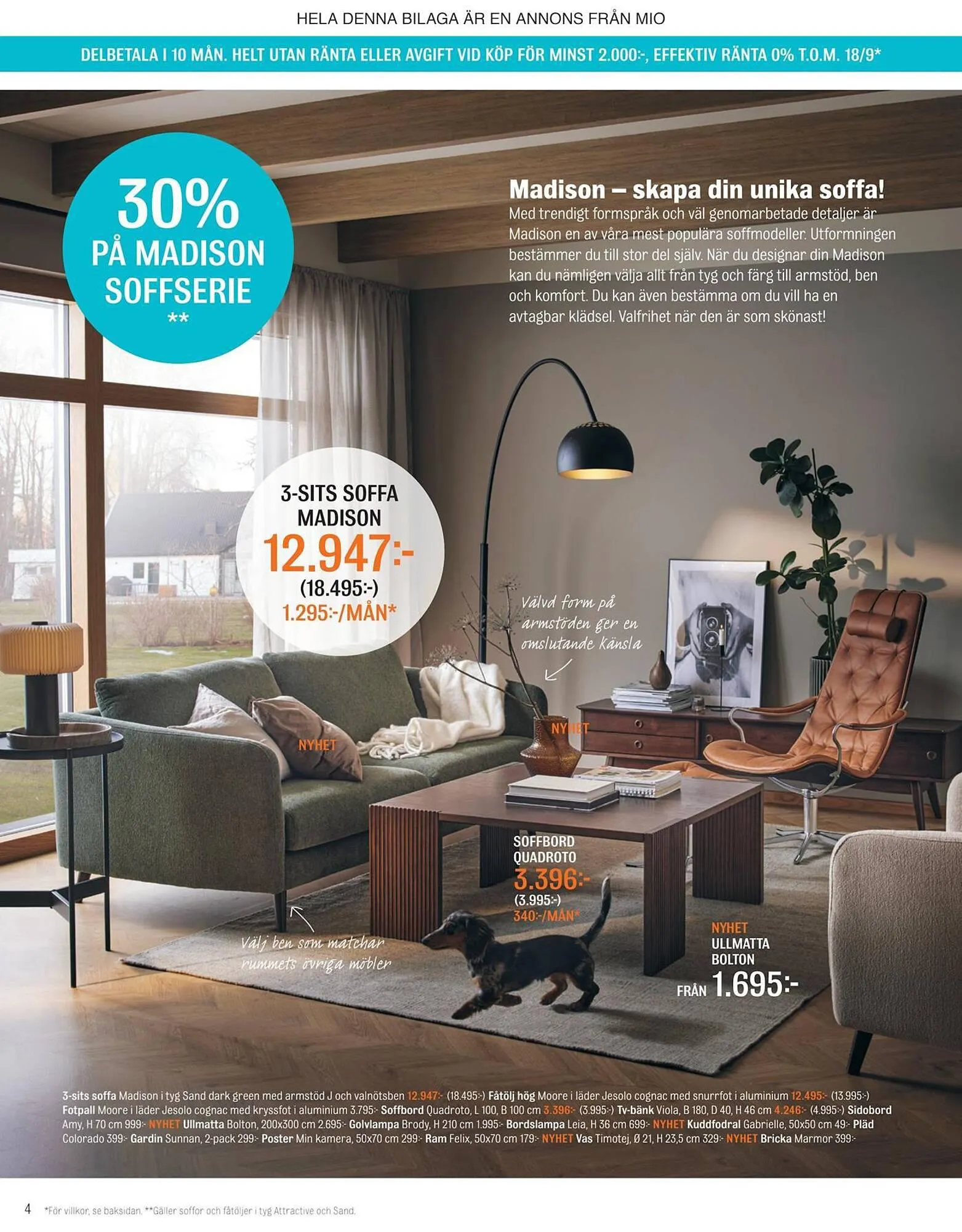 Mio reklamblad från 28 augusti till 18 september 2023 - Reklamblad sidor 4