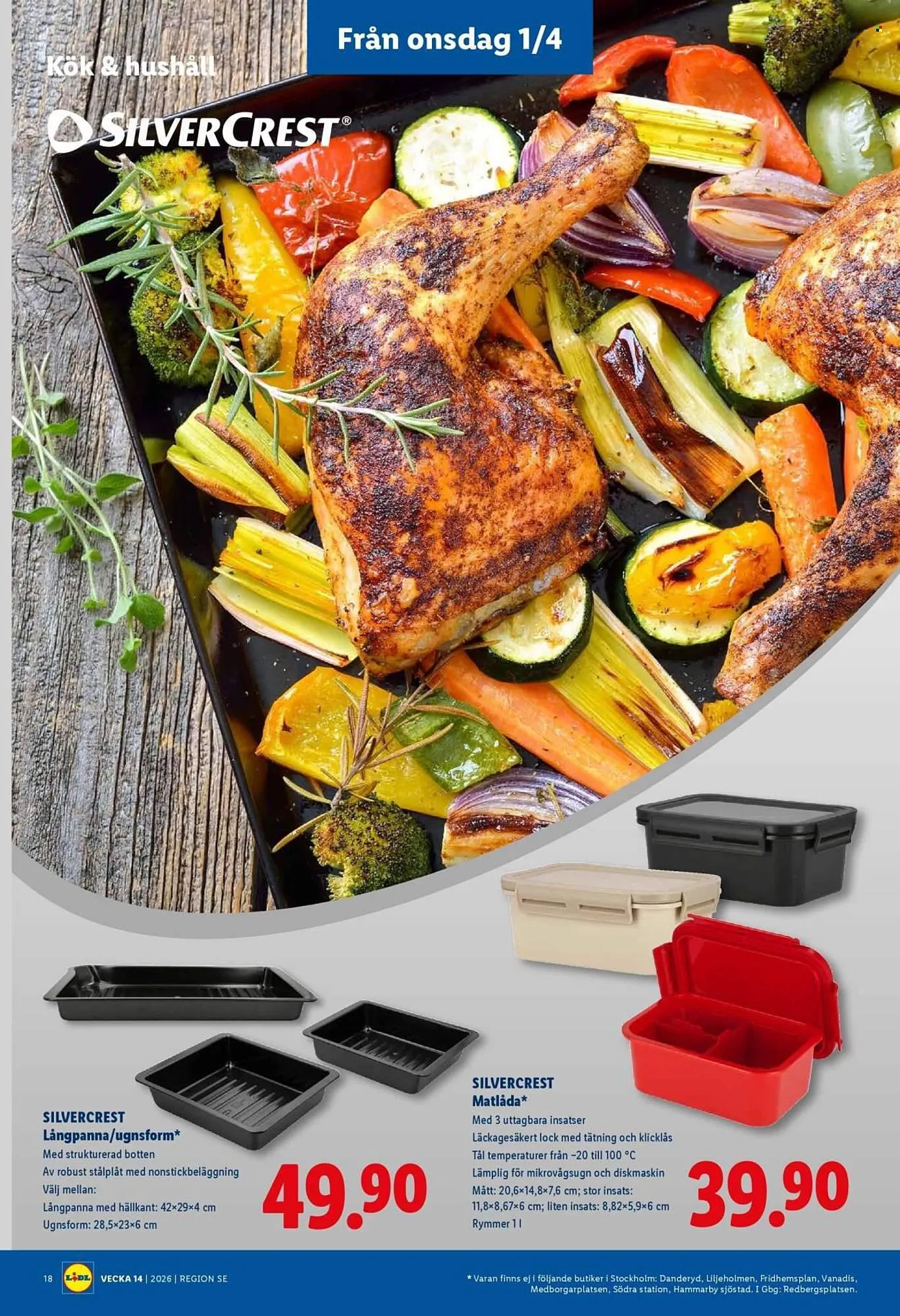 Lidl reklamblad från 30 mars till 5 april 2026 - Reklamblad sidor 20