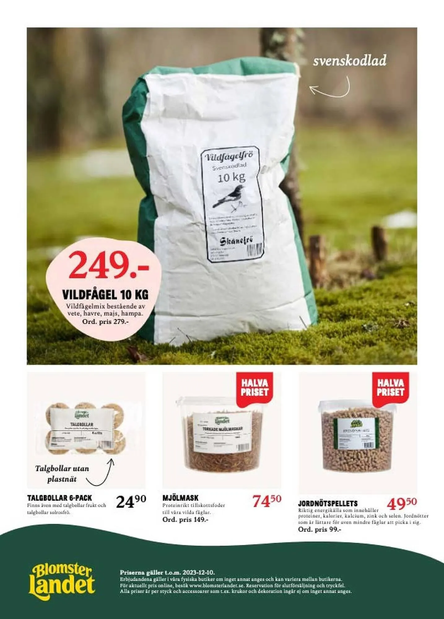 Blomsterlandet reklamblad från 4 december till 10 december 2023 - Reklamblad sidor 12