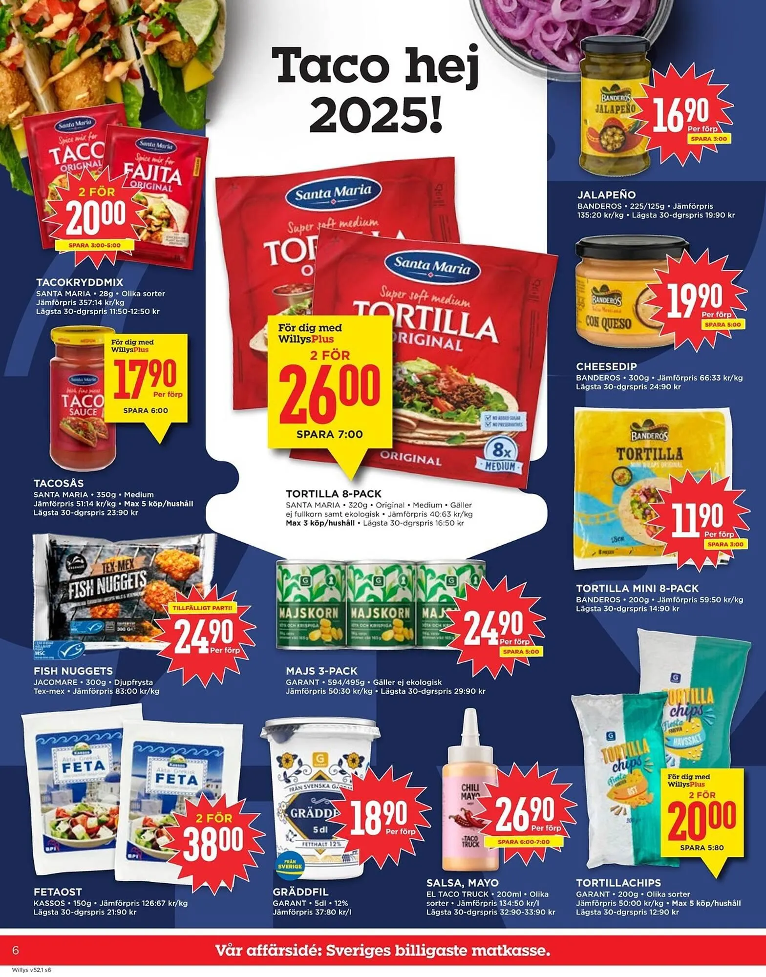 Willys reklamblad från 26 december till 4 januari 2026 - Reklamblad sidor 6