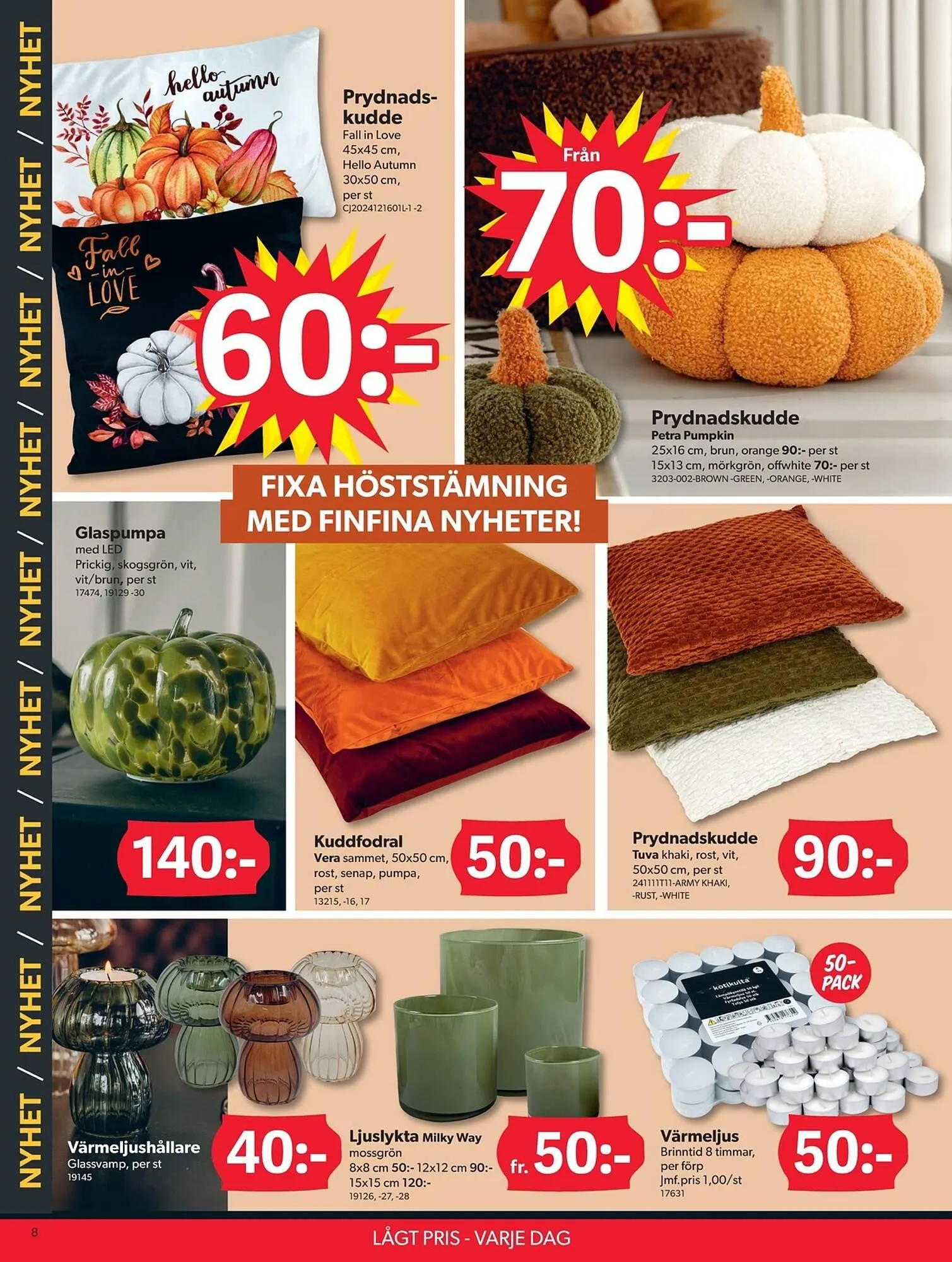 DollarStore annonsblad från 1 september till 9 september 2025 - Reklamblad sidor 8