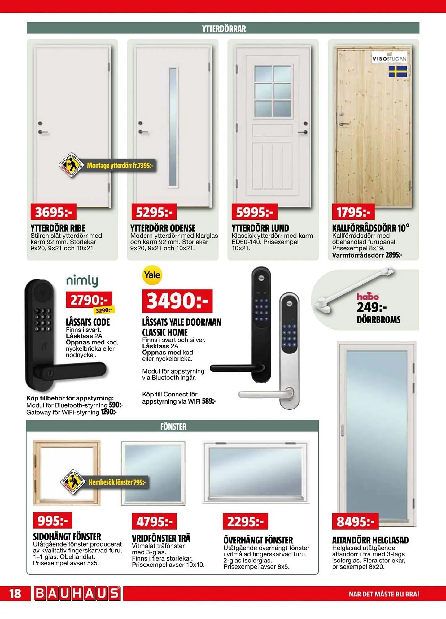 Bauhaus reklamblad från 7 april till 20 april 2026 - Reklamblad sidor 18