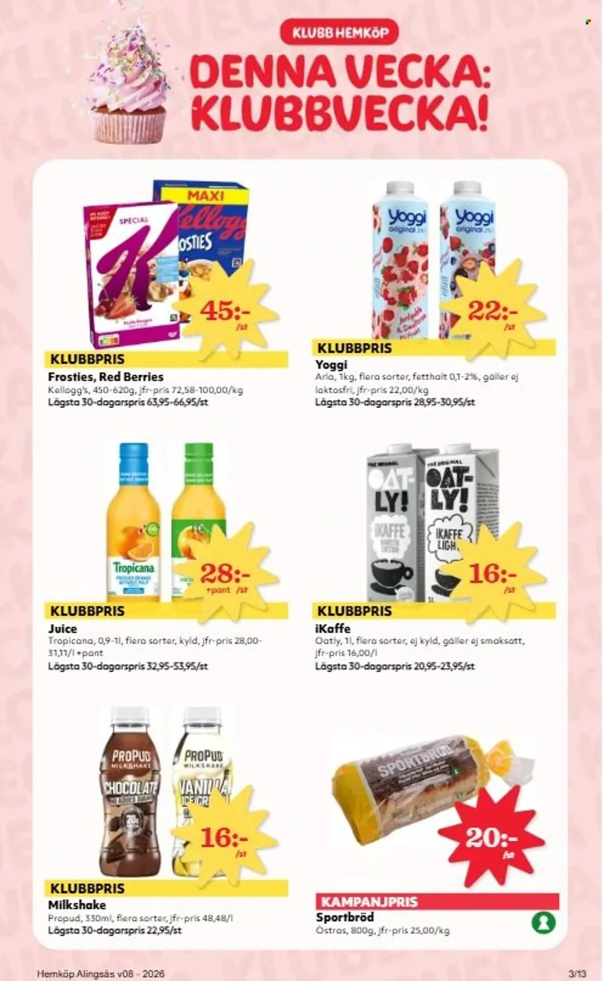 Hemköp reklamblad från 16 februari till 22 februari 2026 - Reklamblad sidor 3