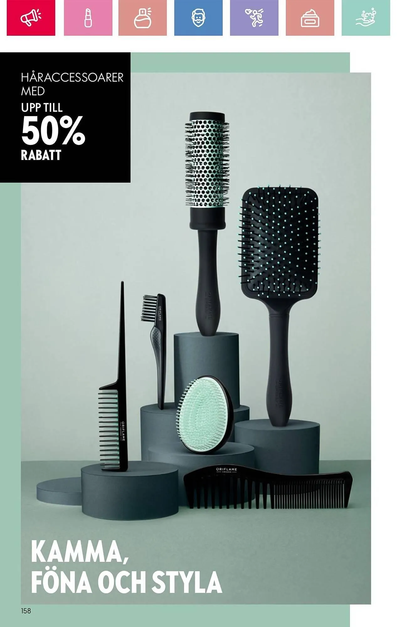 Oriflame reklamblad från 10 mars till 29 mars 2025 - Reklamblad sidor 158