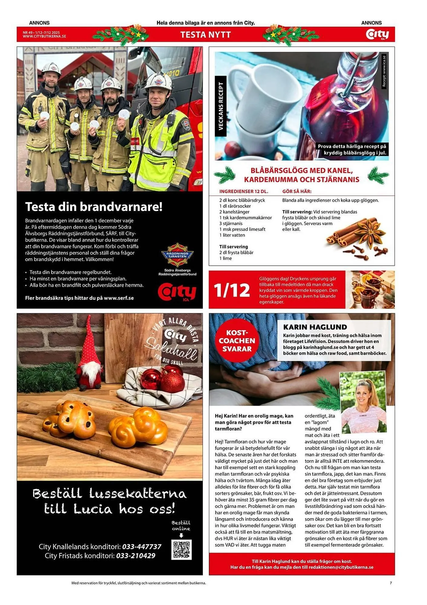 ICA Kvantum reklamblad från 1 december till 7 december 2025 - Reklamblad sidor 7