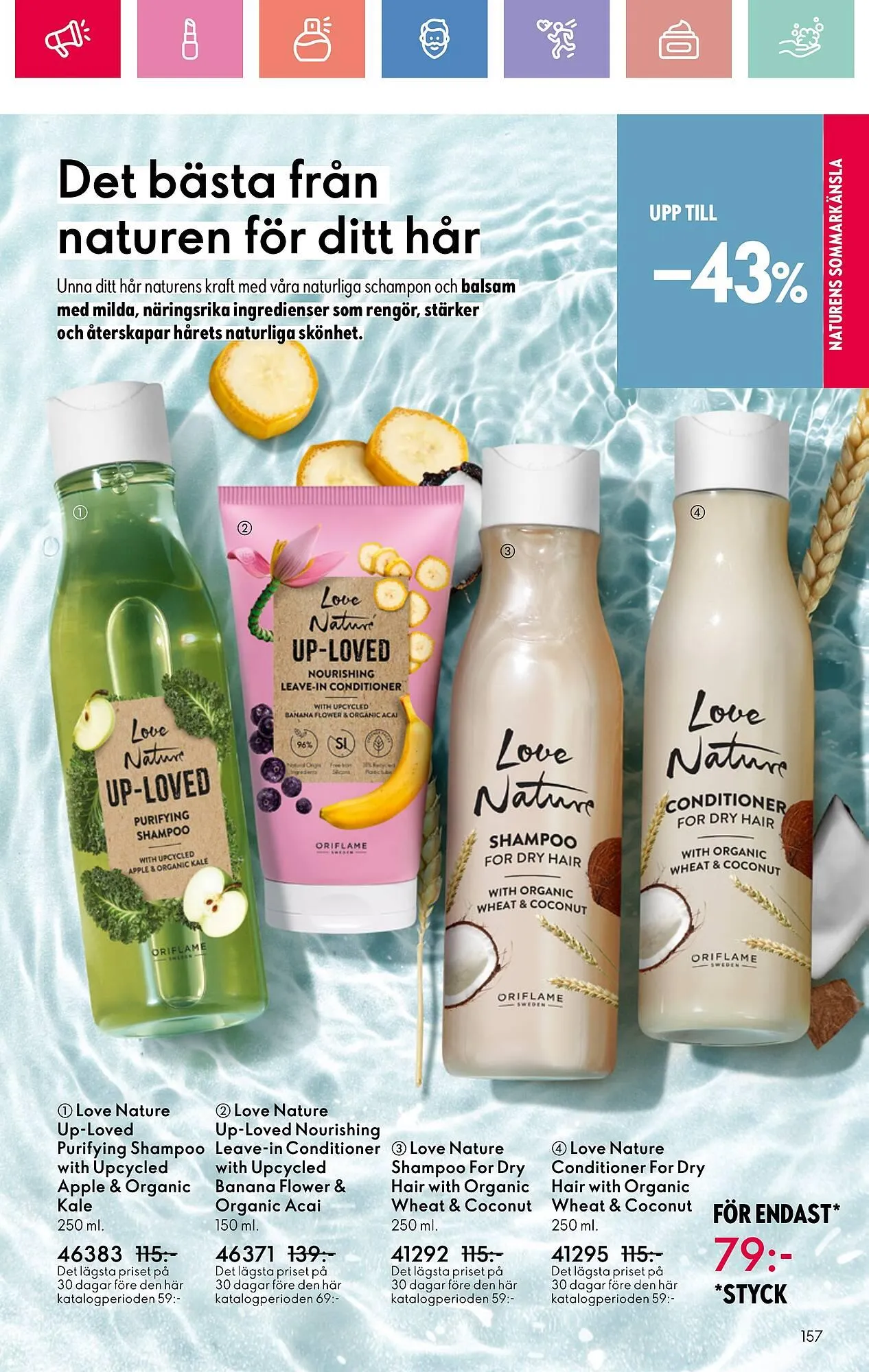 Oriflame reklamblad från 22 juni till 12 juli 2025 - Reklamblad sidor 157