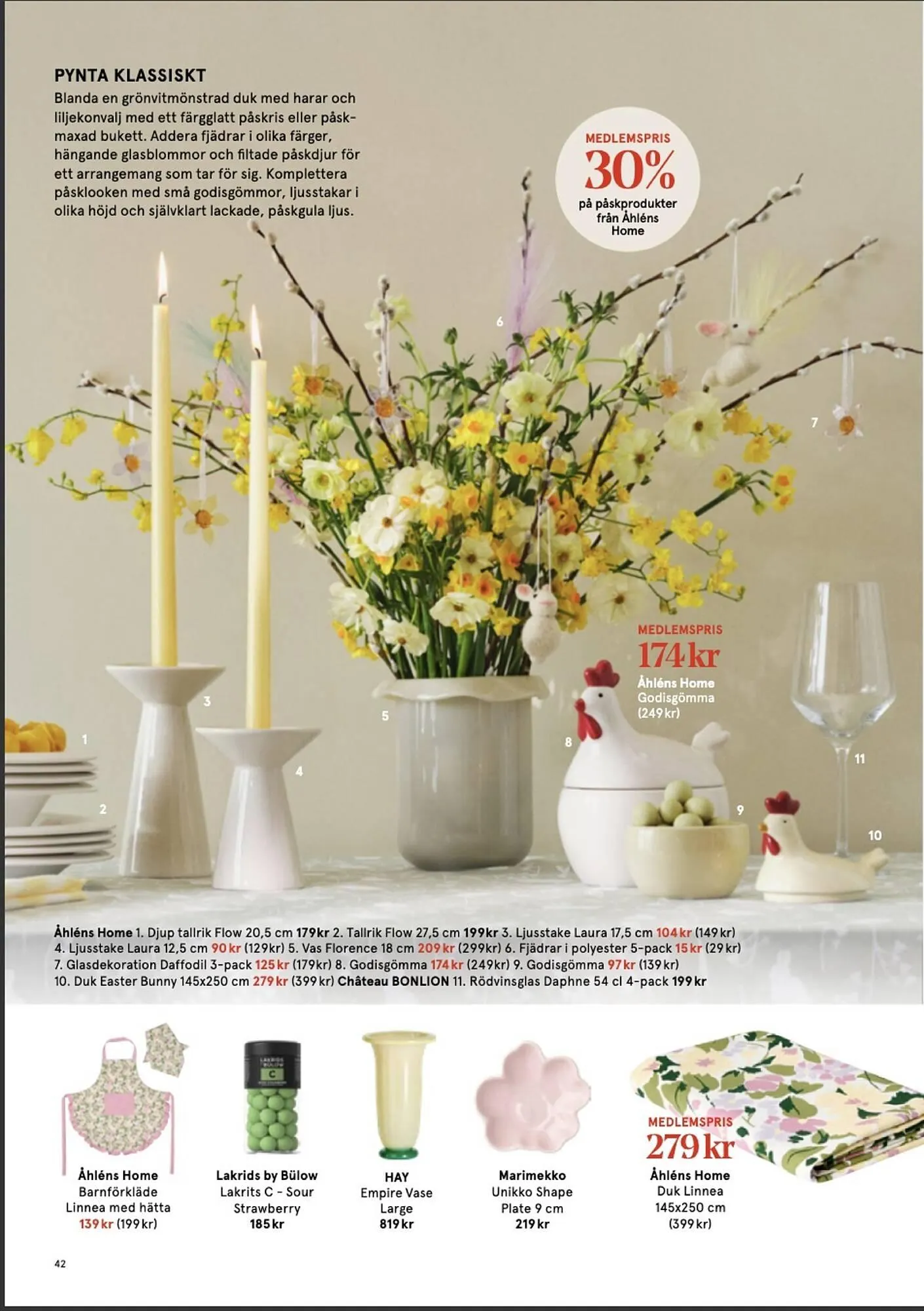 Åhléns reklamblad från 11 mars till 31 mars 2026 - Reklamblad sidor 42