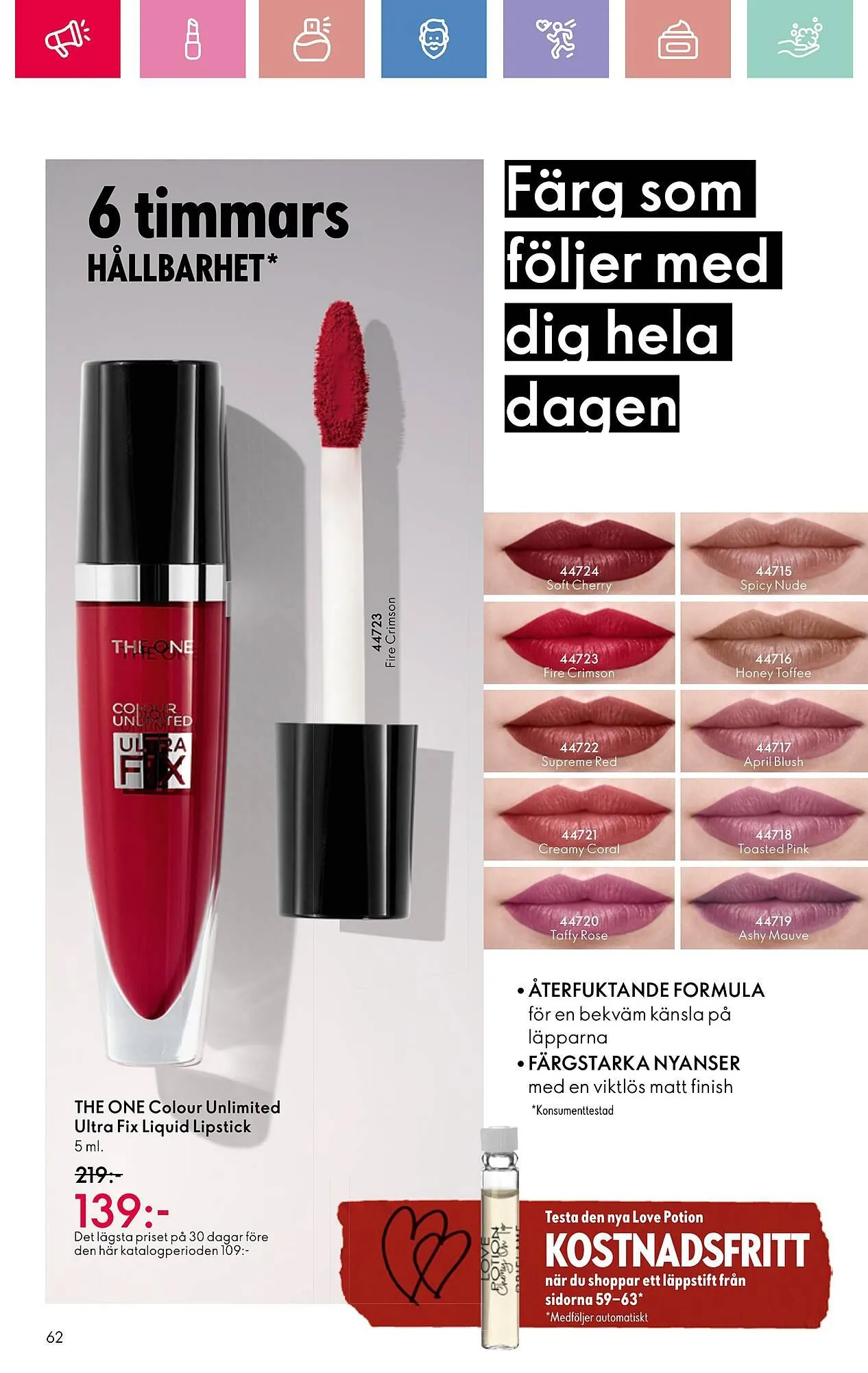 Oriflame reklamblad från 26 januari till 15 februari 2025 - Reklamblad sidor 62