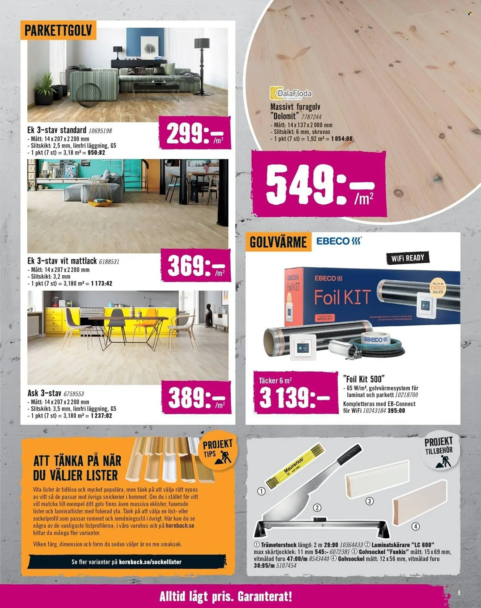 Hornbach reklamblad från 29 september till 22 oktober 2025 - Reklamblad sidor 9