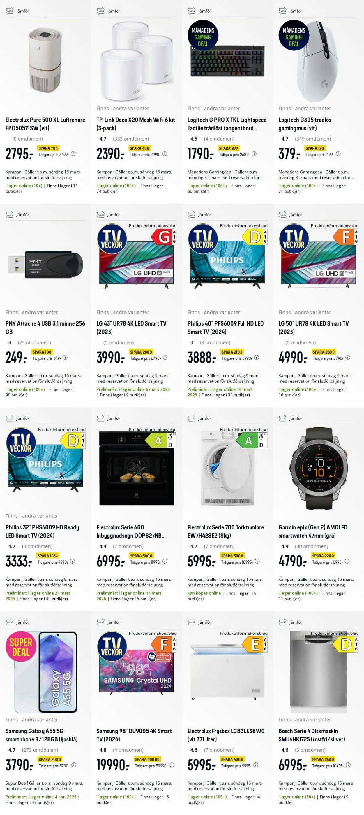 Elgiganten från 3 mars till 9 mars 2025 - Reklamblad sidor 19