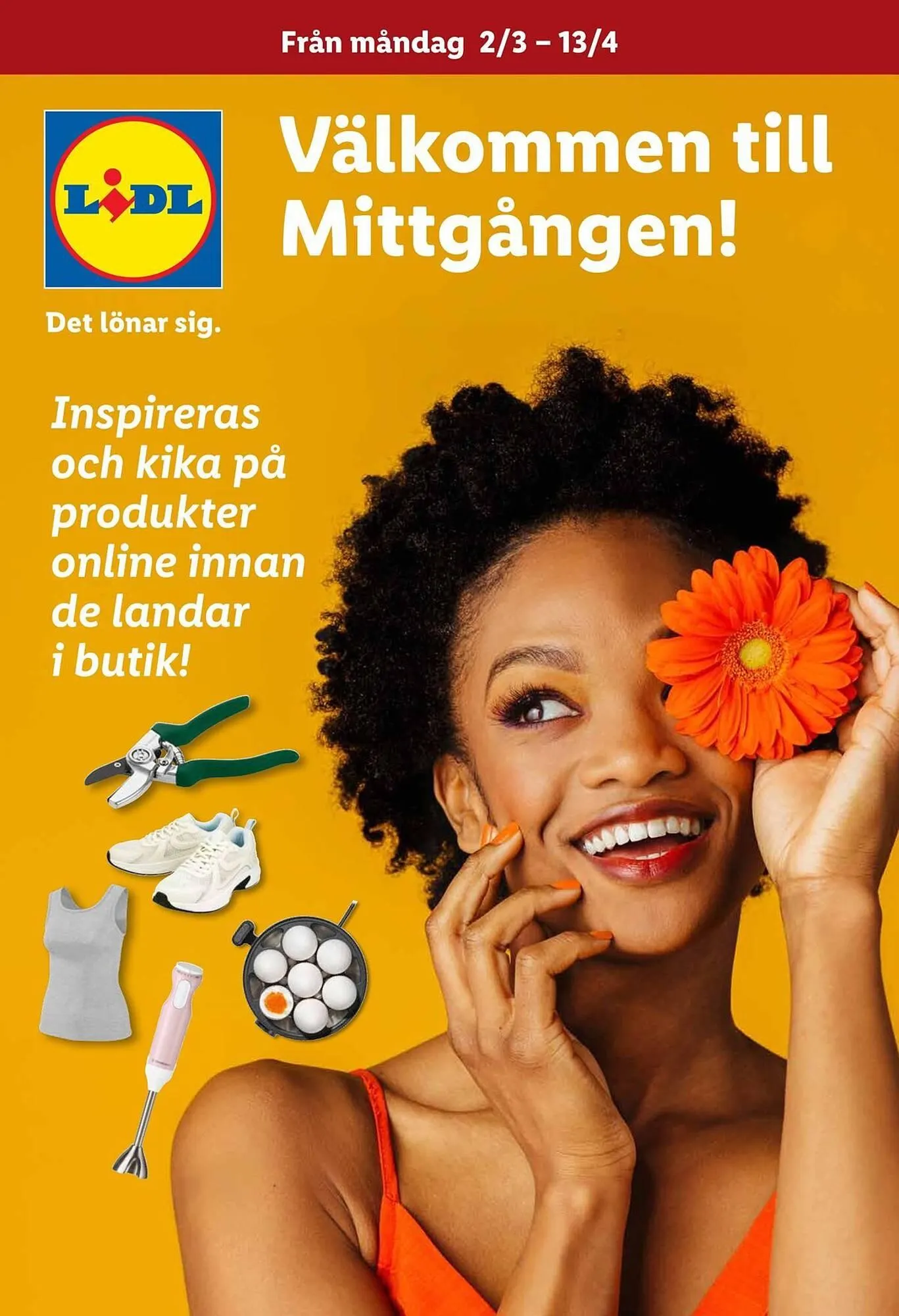 Lidl reklamblad från 2 mars till 13 april 2026 - Reklamblad sidor 1