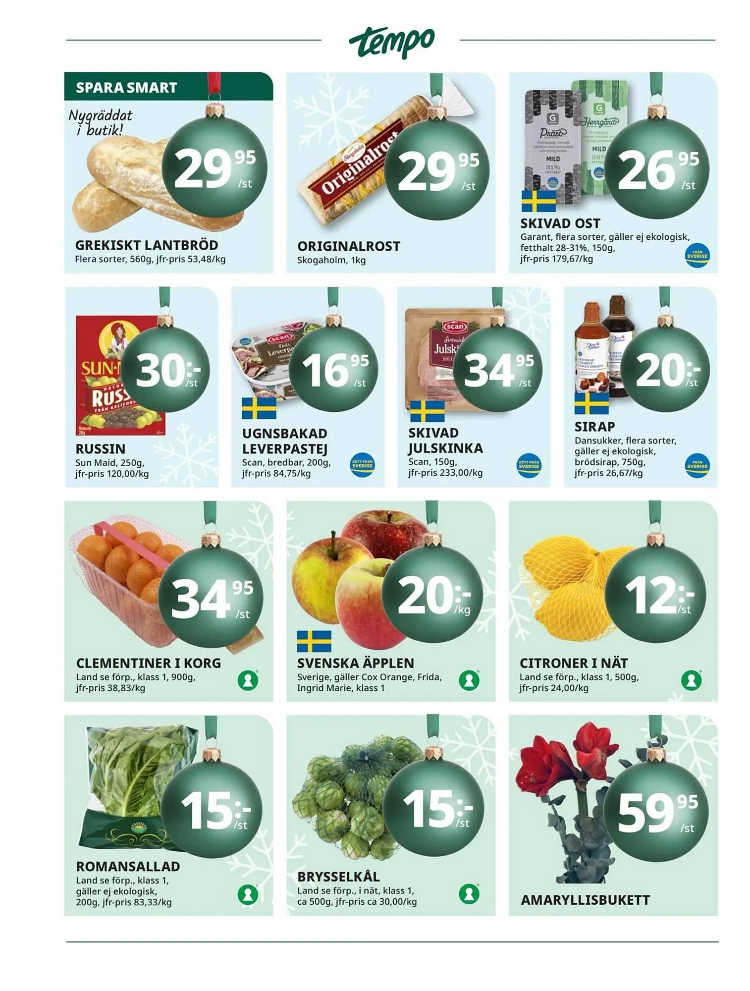 Tempo reklamblad från 3 december till 10 december 2023 - Reklamblad sidor 2