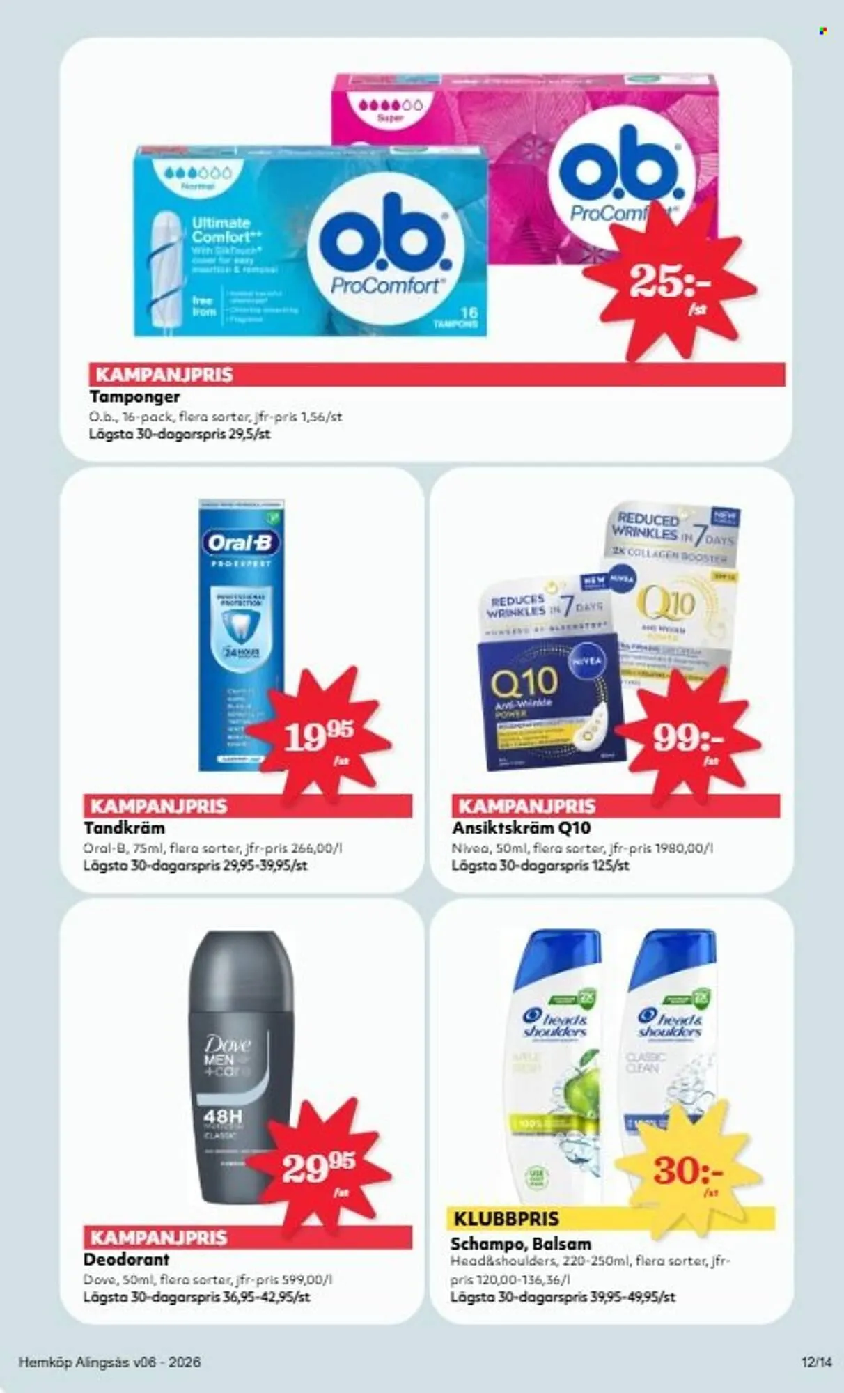 Hemköp reklamblad från 2 februari till 8 februari 2026 - Reklamblad sidor 12