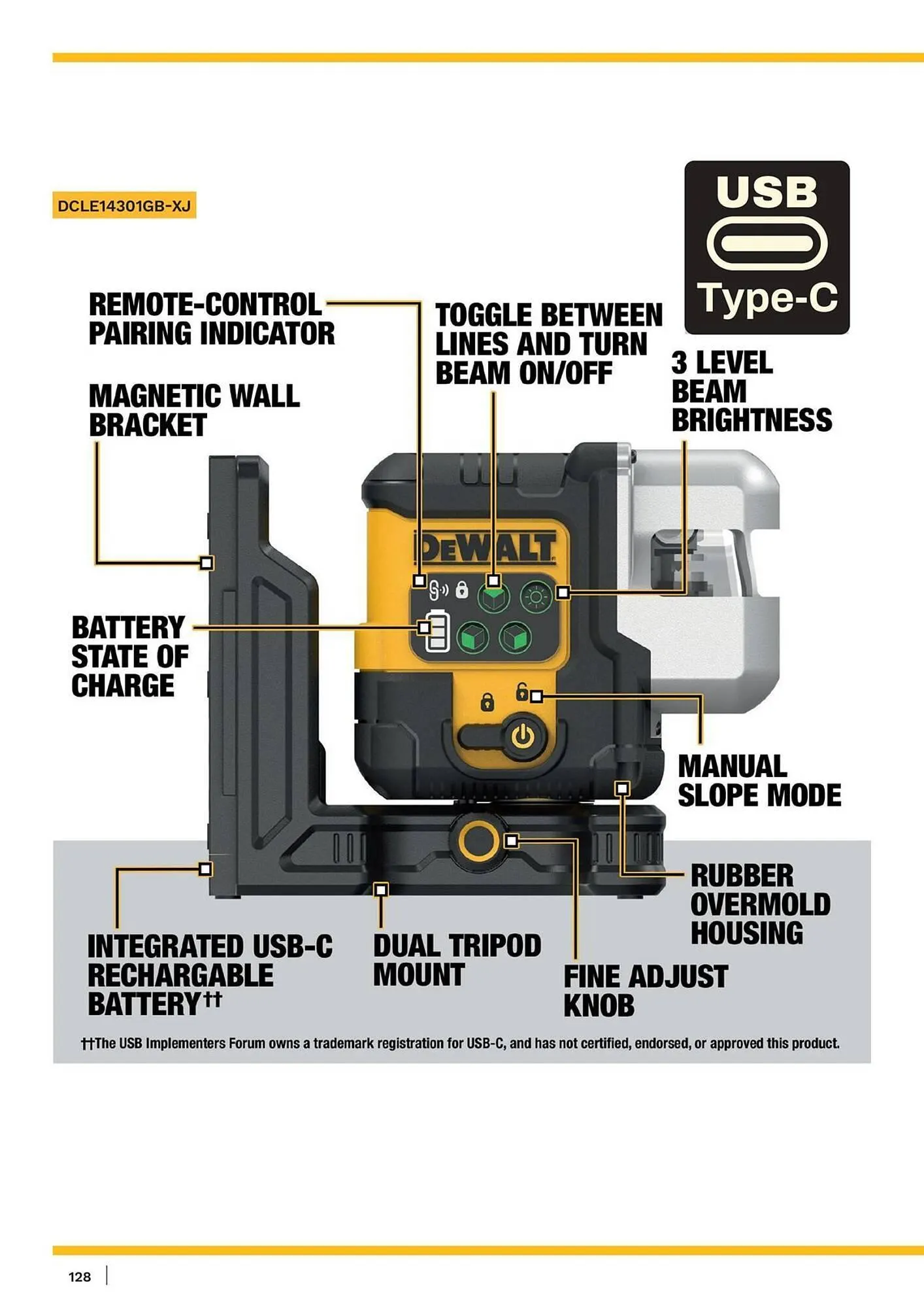 Dewalt reklamblad från 11 januari till 17 januari 2026 - Reklamblad sidor 128