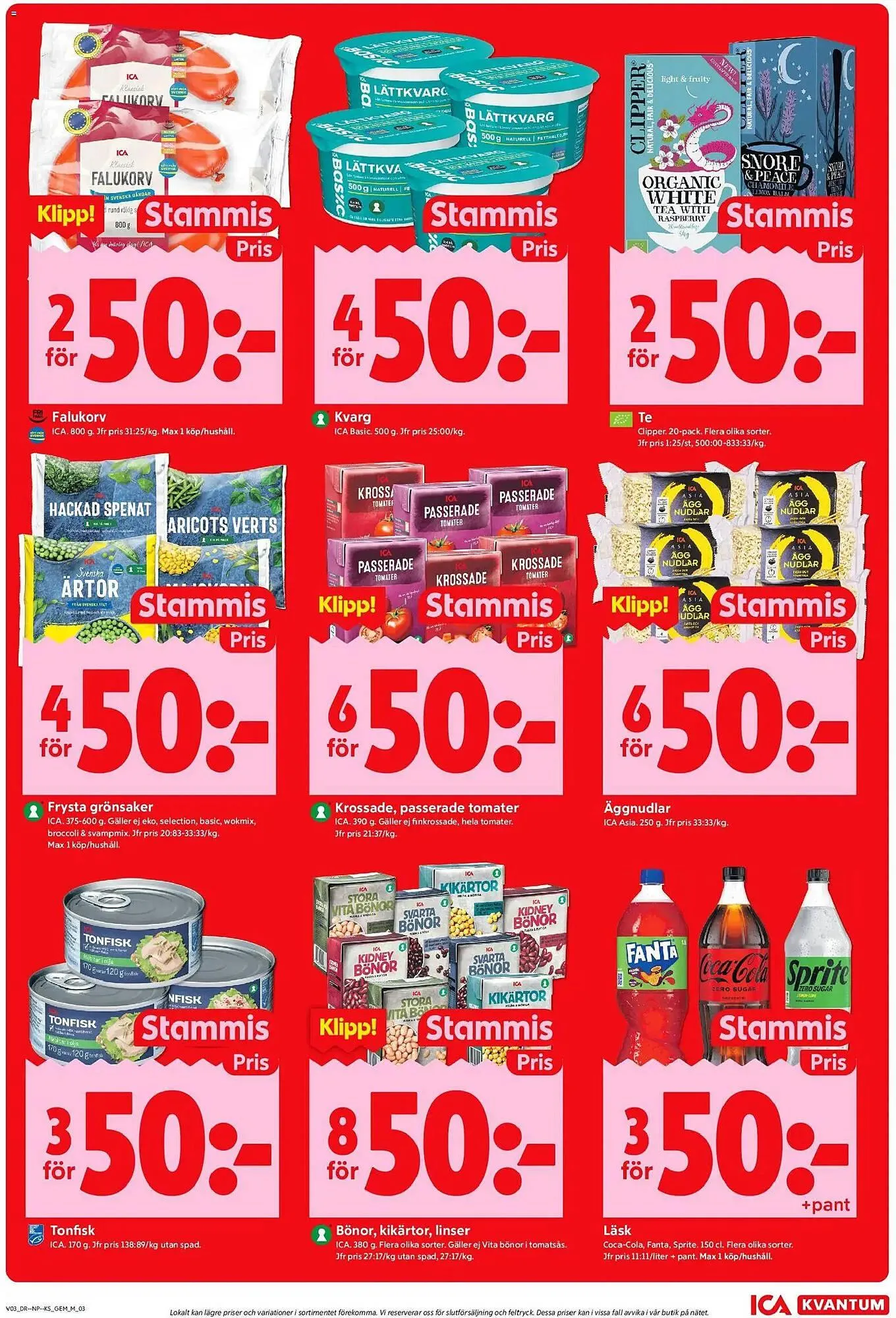 ICA Kvantum reklamblad från 12 januari till 18 januari 2026 - Reklamblad sidor 3