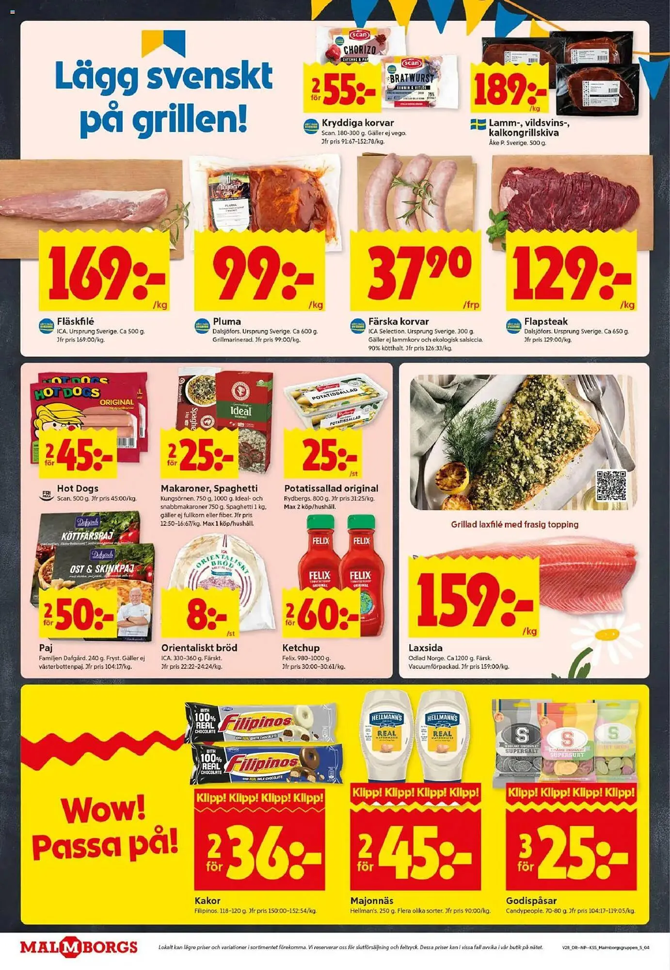 ICA Kvantum reklamblad från 7 juli till 13 juli 2025 - Reklamblad sidor 4