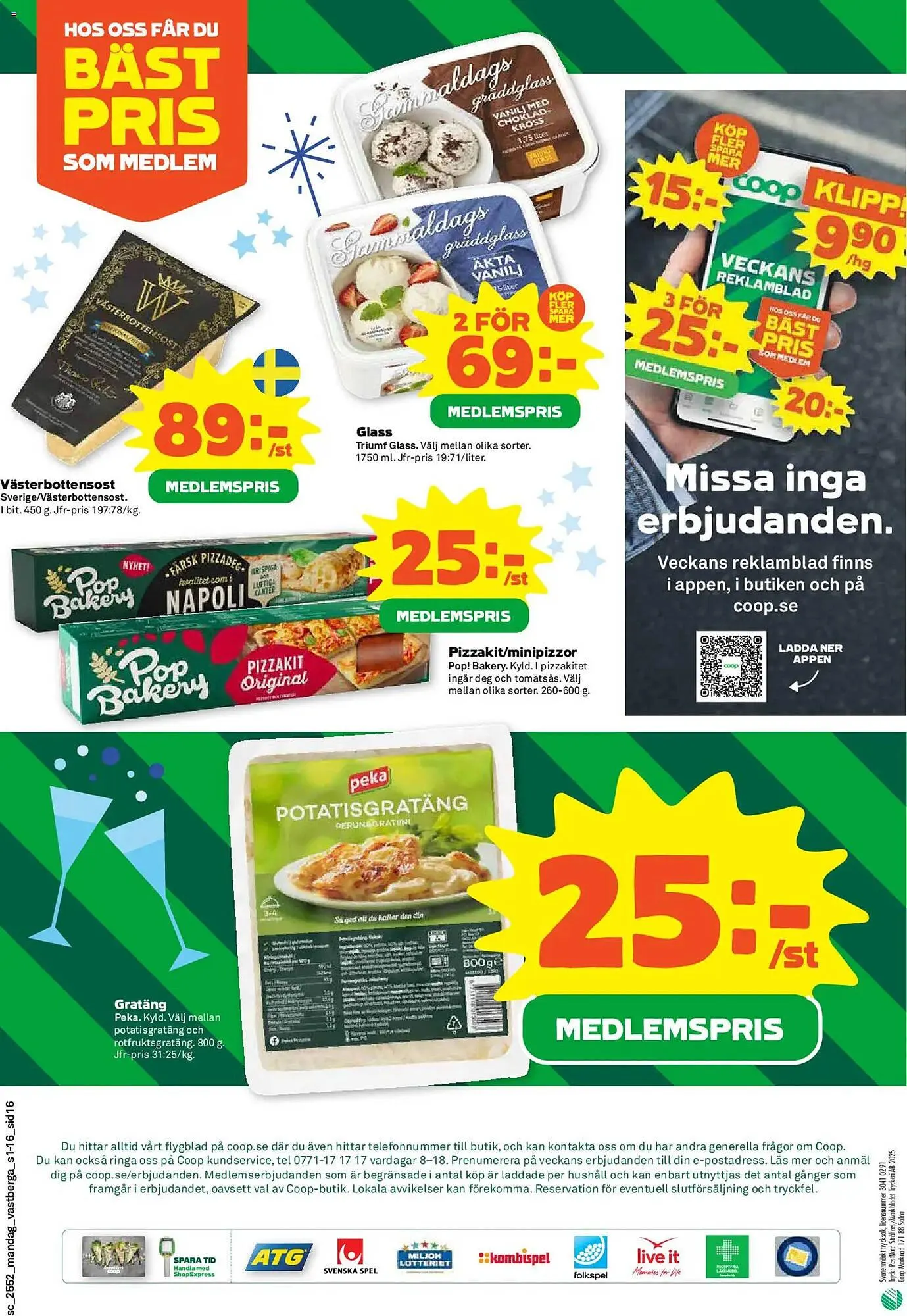 Jem&Fix reklamblad från 29 december till 4 januari 2026 - Reklamblad sidor 16