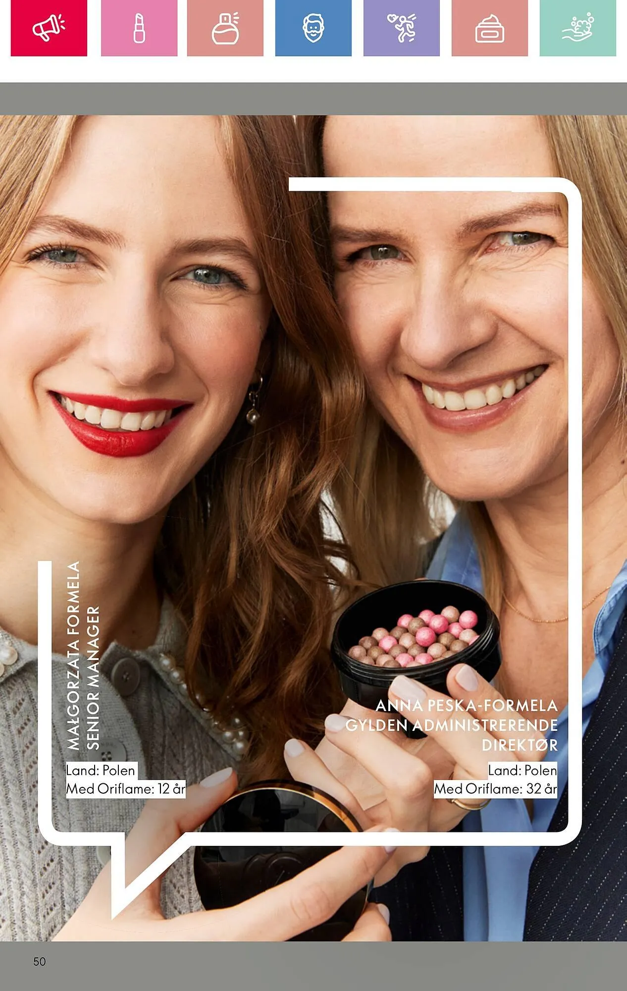 Oriflame reklamblad från 30 mars till 19 april 2025 - Reklamblad sidor 50