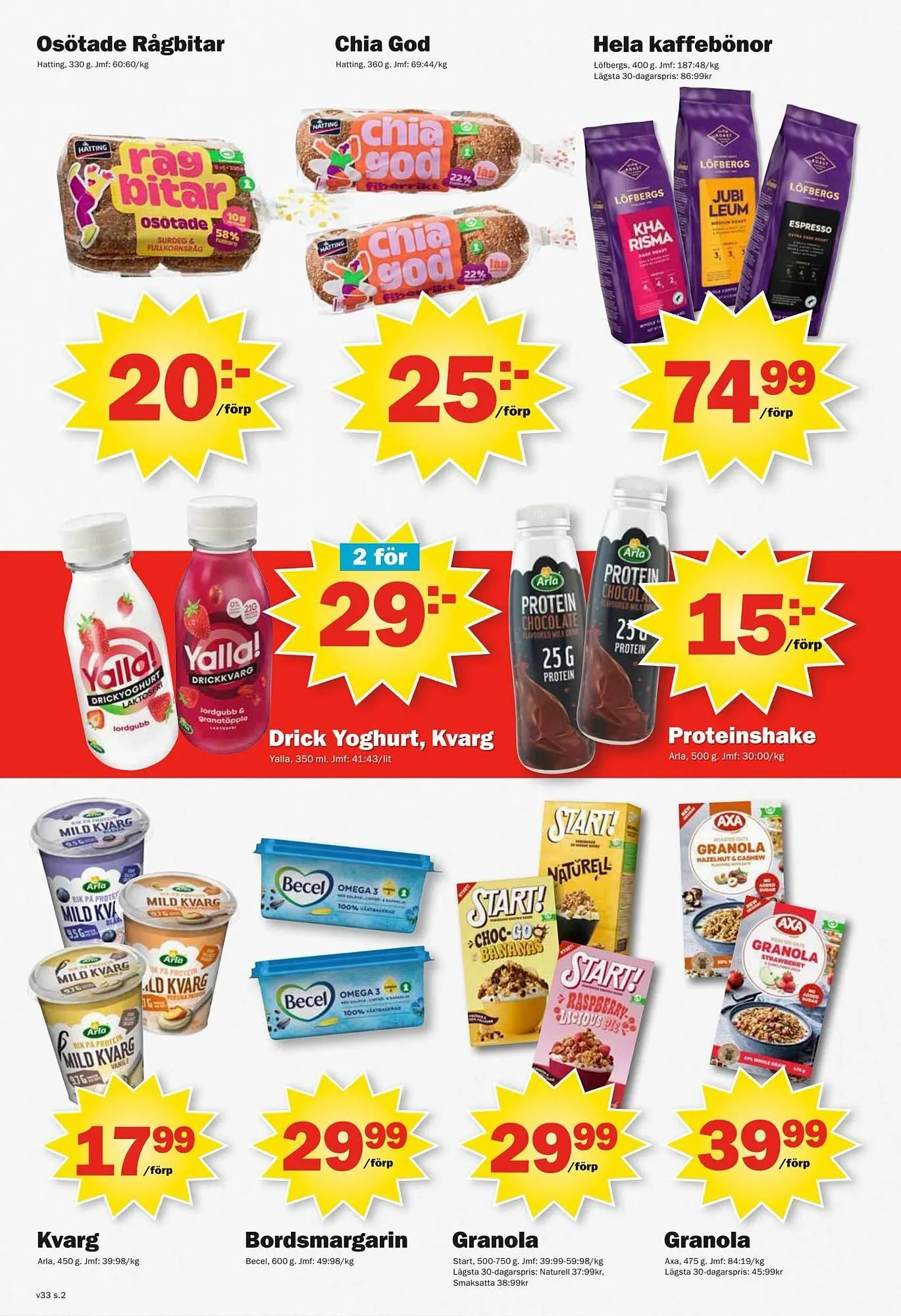 Pekås reklamblad från 11 augusti till 17 augusti 2025 - Reklamblad sidor 2