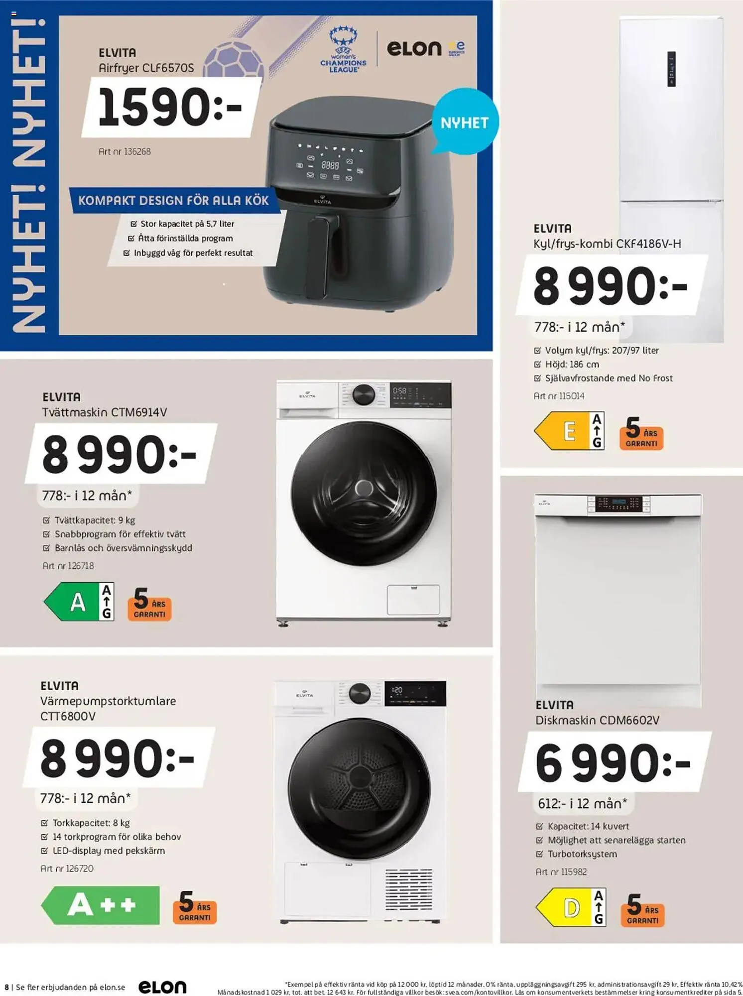 Elon reklamblad från 17 mars till 30 mars 2025 - Reklamblad sidor 8