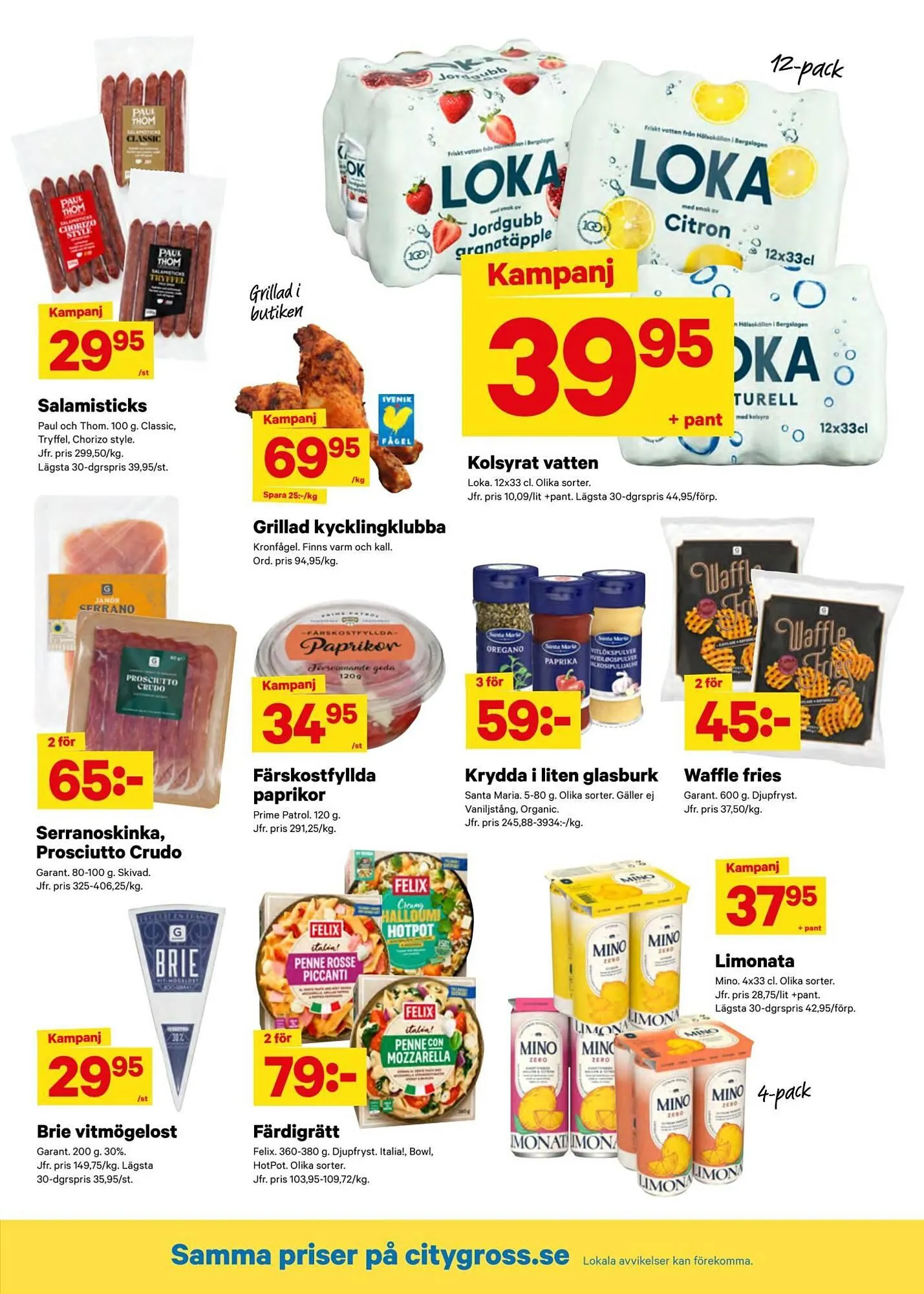 City Gross reklamblad från 27 oktober till 2 november 2025 - Reklamblad sidor 6