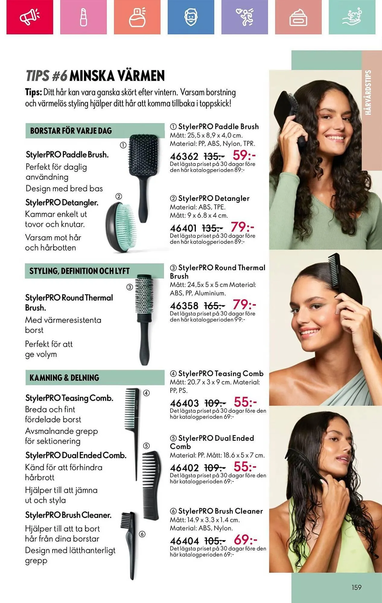 Oriflame reklamblad från 10 mars till 29 mars 2025 - Reklamblad sidor 159
