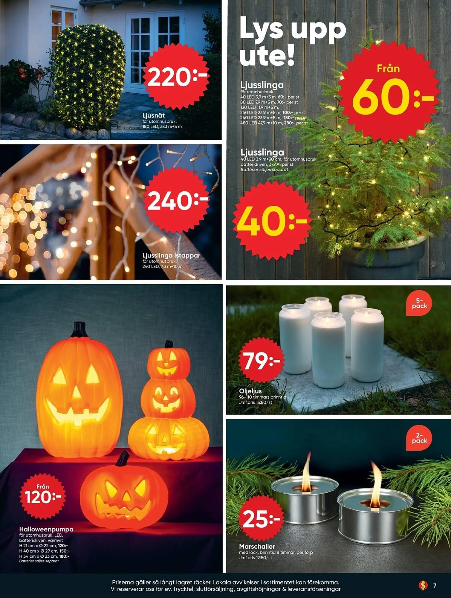 DollarStore annonsblad från 6 oktober till 12 oktober 2025 - Reklamblad sidor 7
