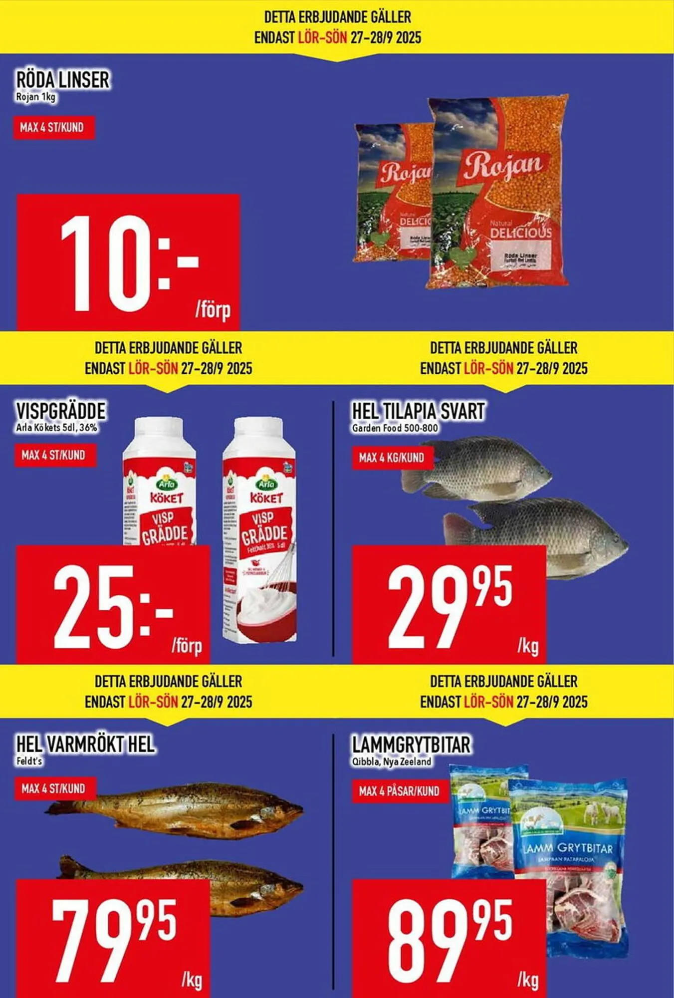 Matdax reklamblad från 22 september till 28 september 2025 - Reklamblad sidor 6