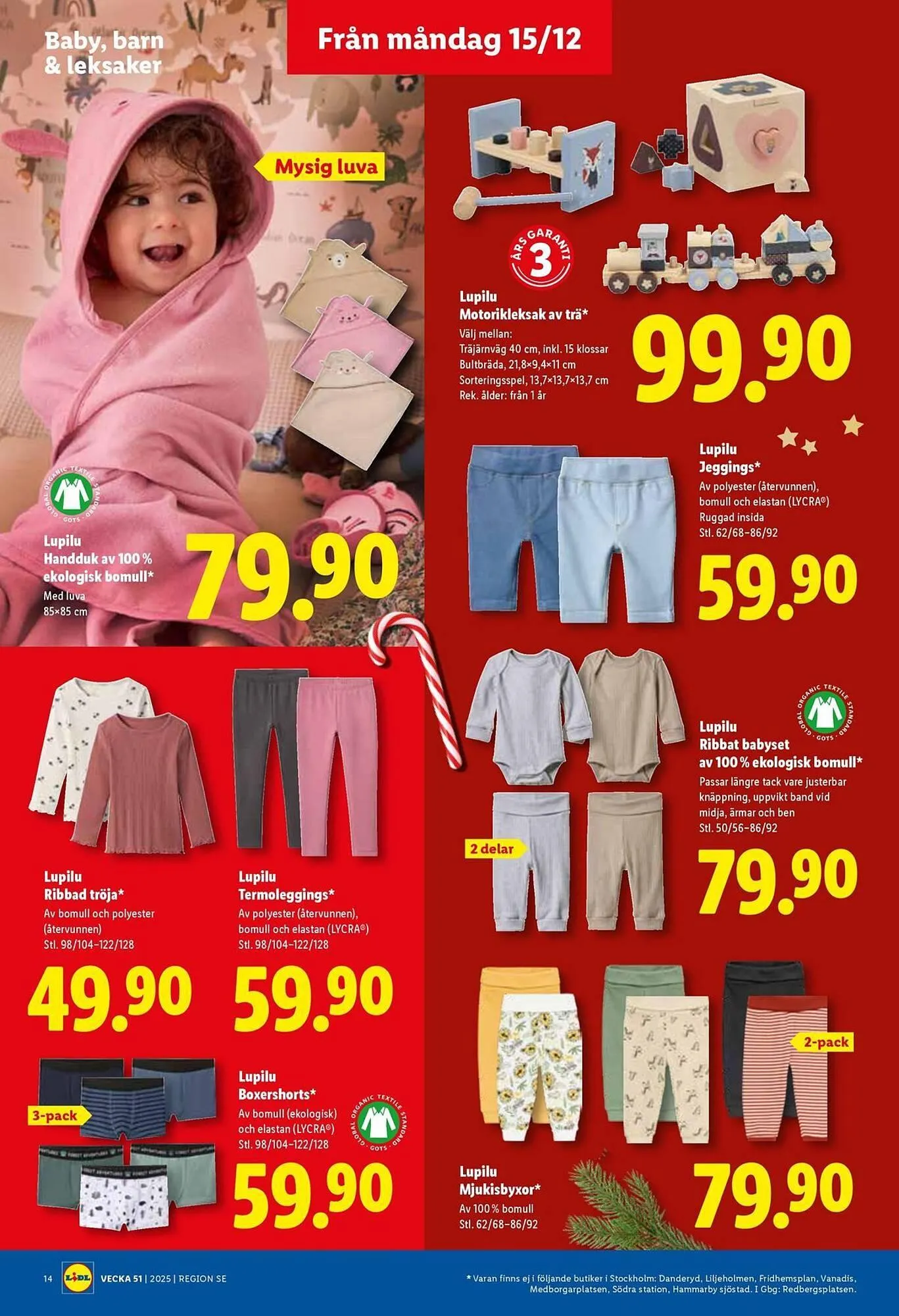 Lidl reklamblad från 15 december till 21 december 2025 - Reklamblad sidor 14