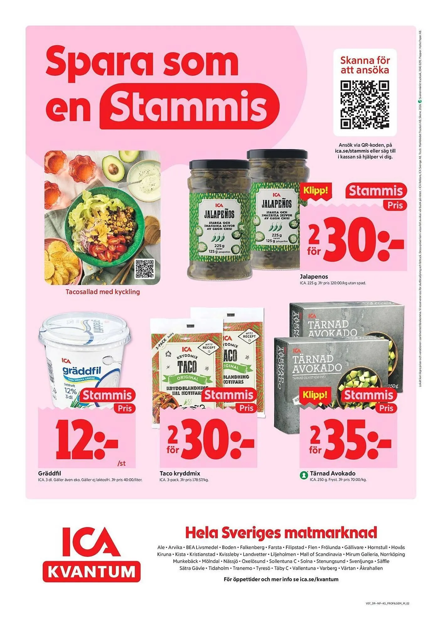 ICA Kvantum reklamblad från 9 februari till 15 februari 2026 - Reklamblad sidor 8