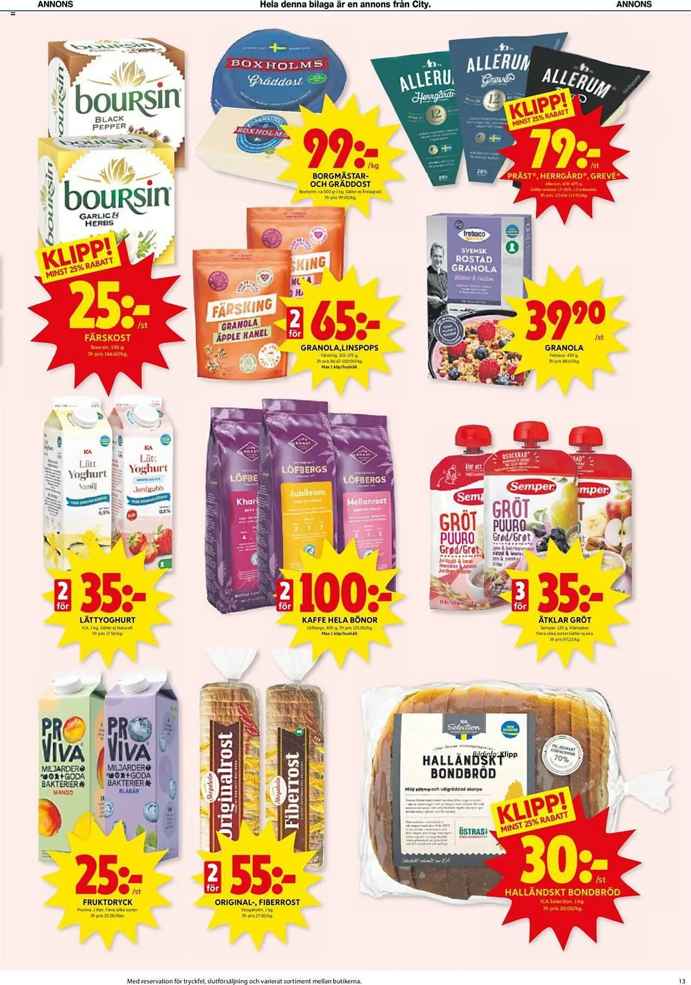 ICA Kvantum reklamblad från 18 september till 24 september 2023 - Reklamblad sidor 13