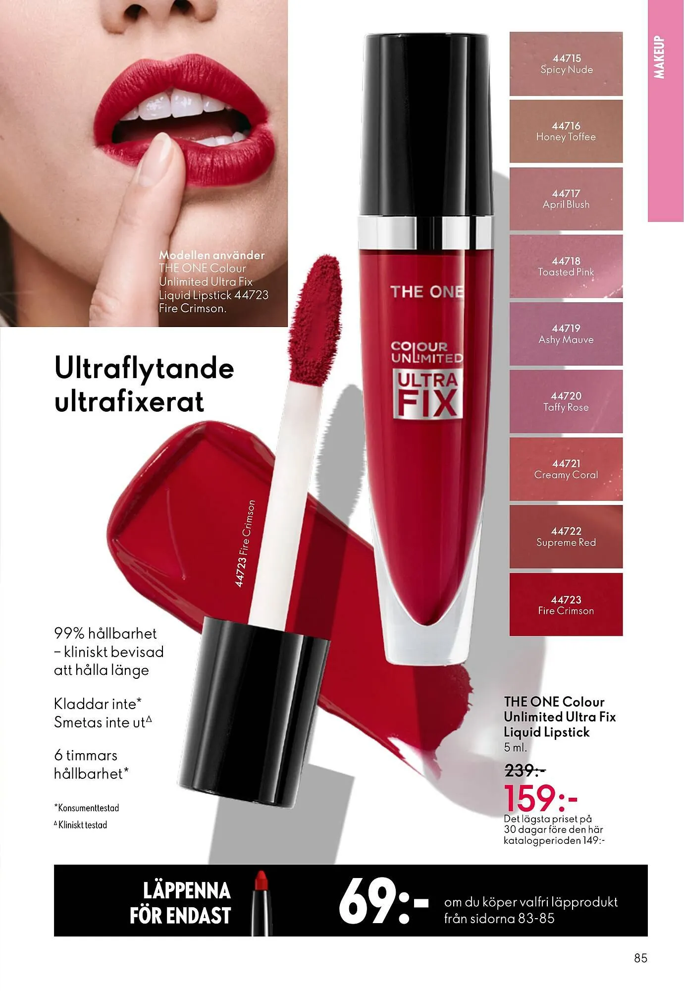 Oriflame reklamblad från 11 mars till 31 mars 2026 - Reklamblad sidor 85