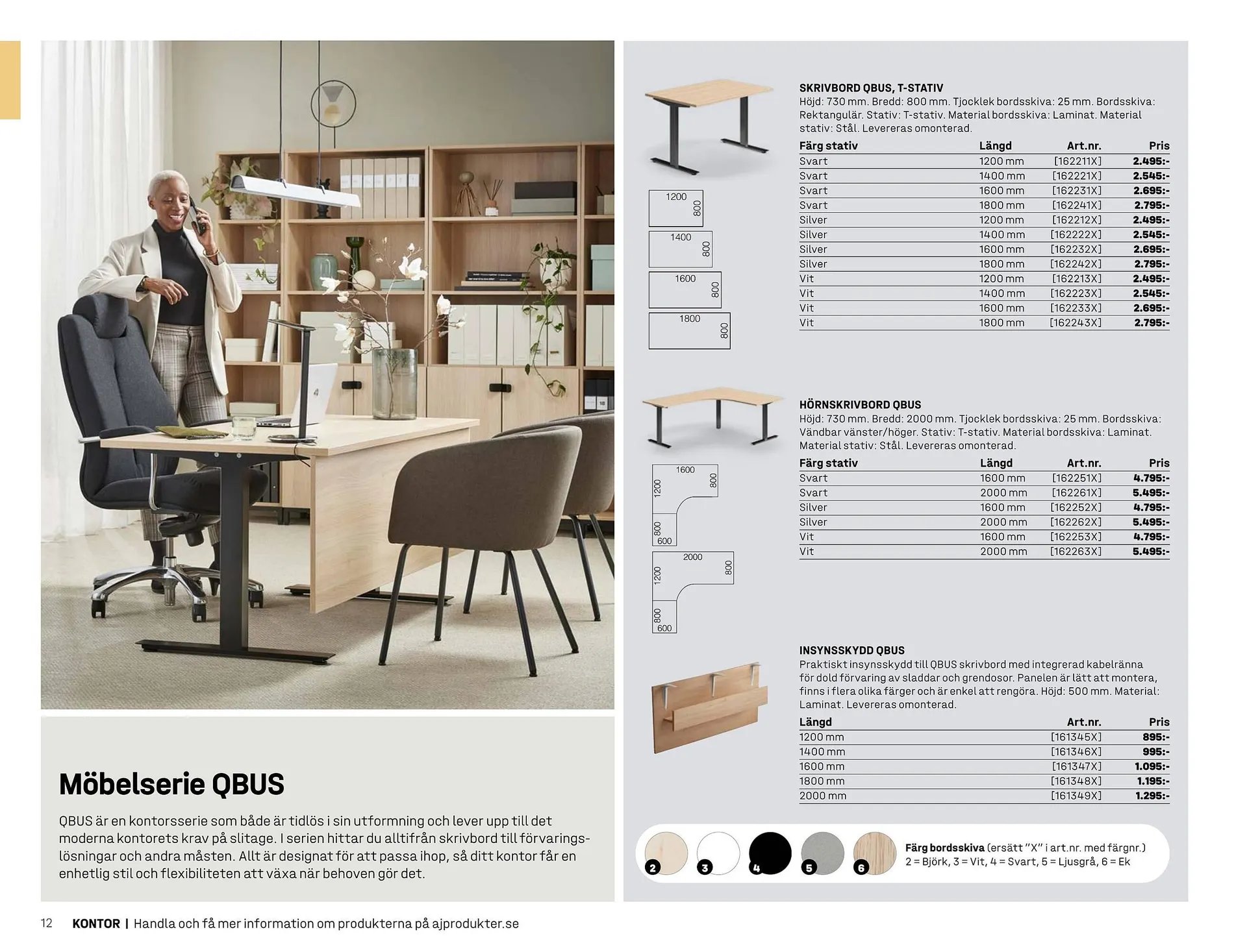 AJ Produkter reklamblad från 1 januari till 31 december 2025 - Reklamblad sidor 12