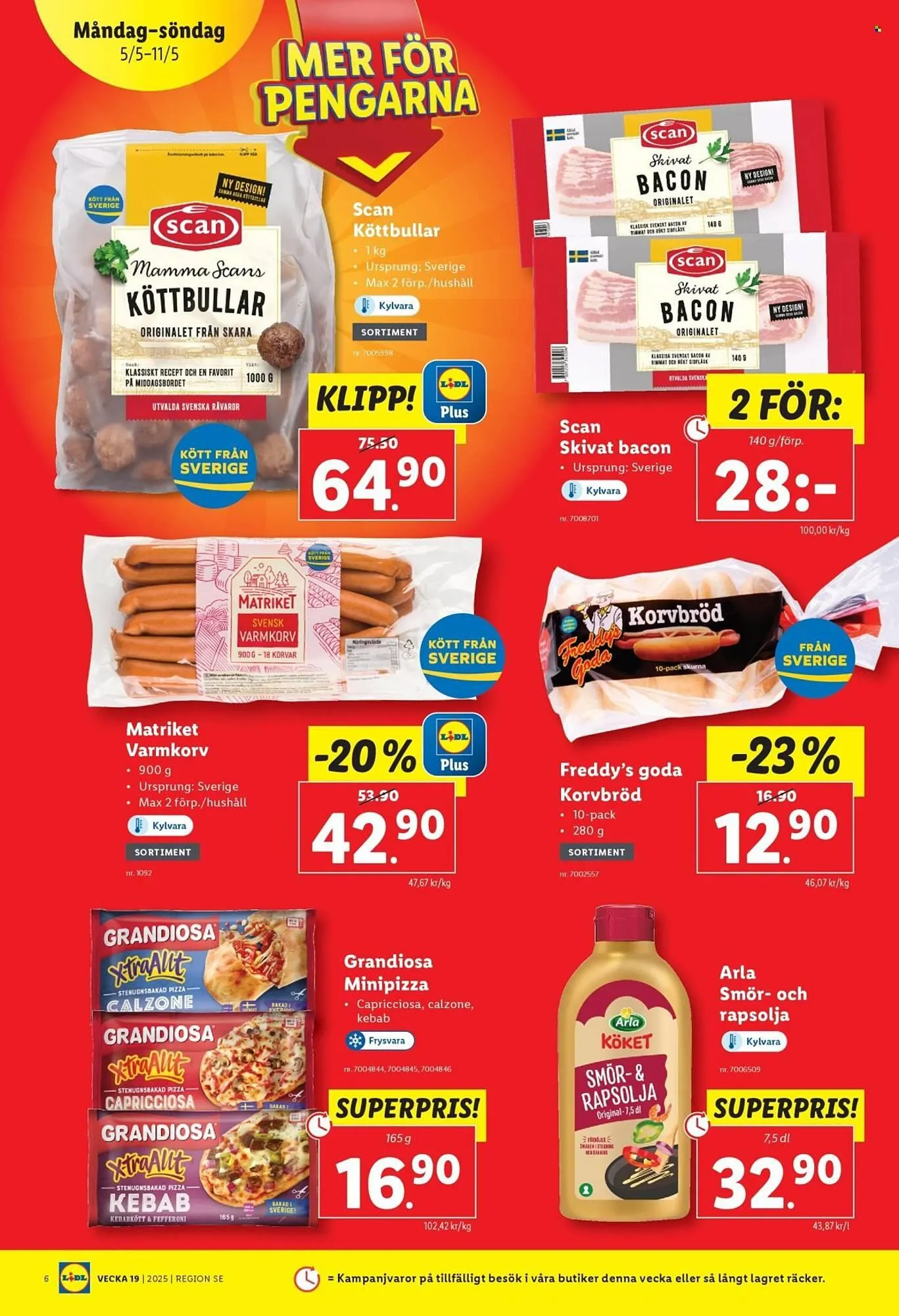 Lidl reklamblad från 5 maj till 11 maj 2025 - Reklamblad sidor 6