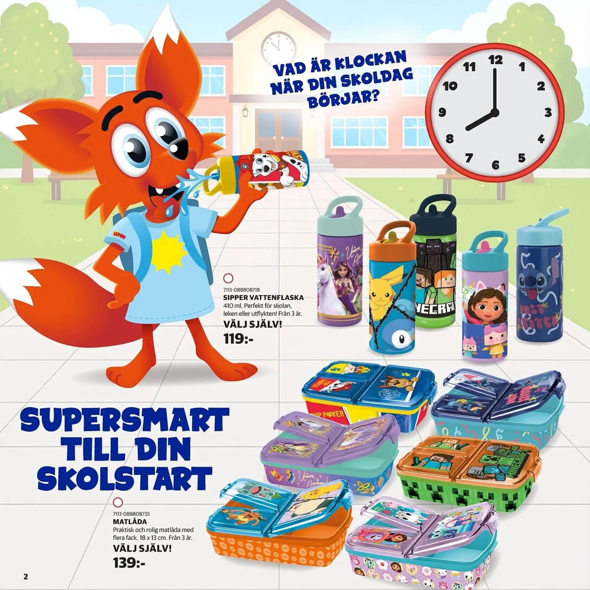 Lekia reklamblad från 14 juli till 31 augusti 2025 - Reklamblad sidor 2