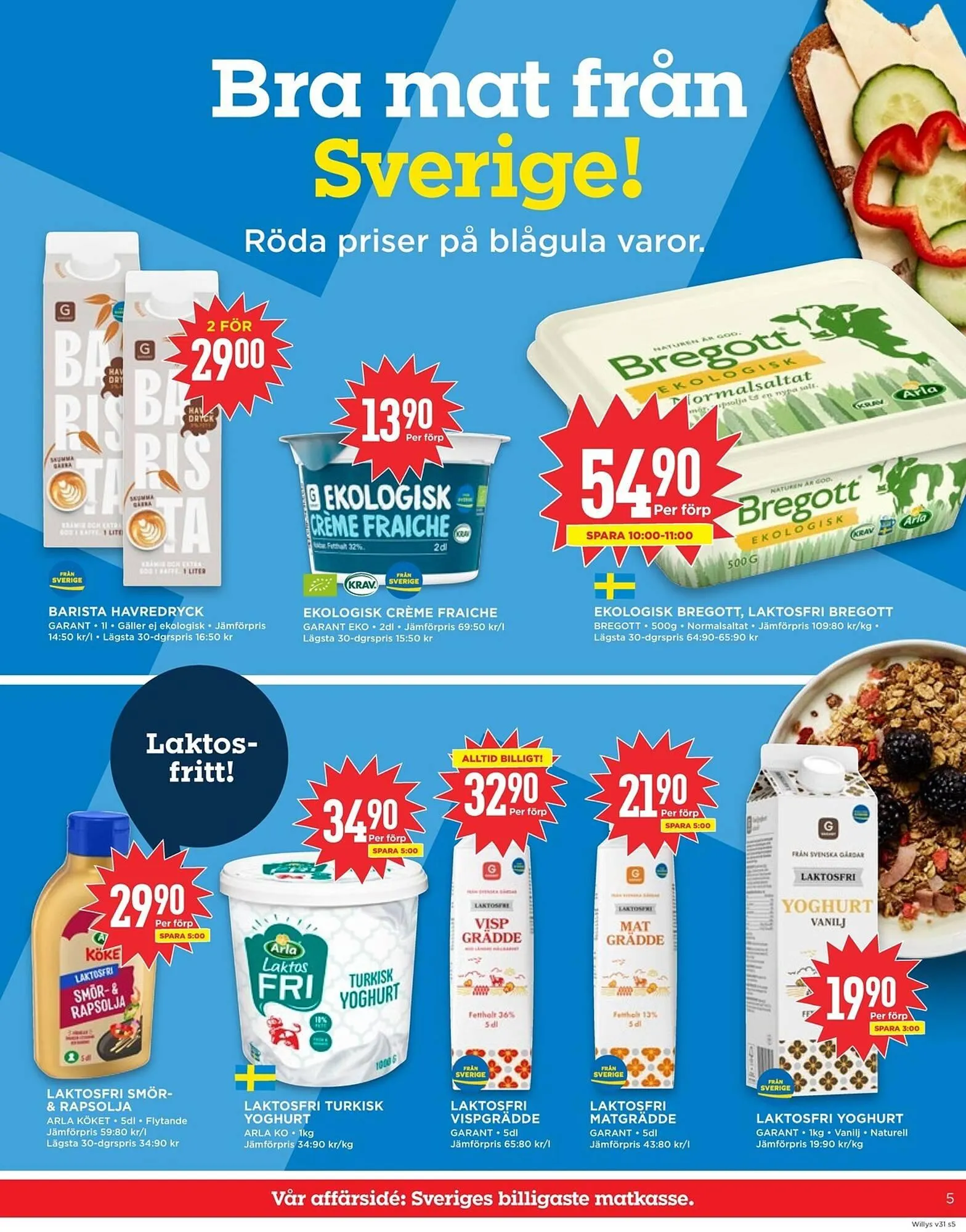 Willys reklamblad från 28 juli till 3 augusti 2025 - Reklamblad sidor 5